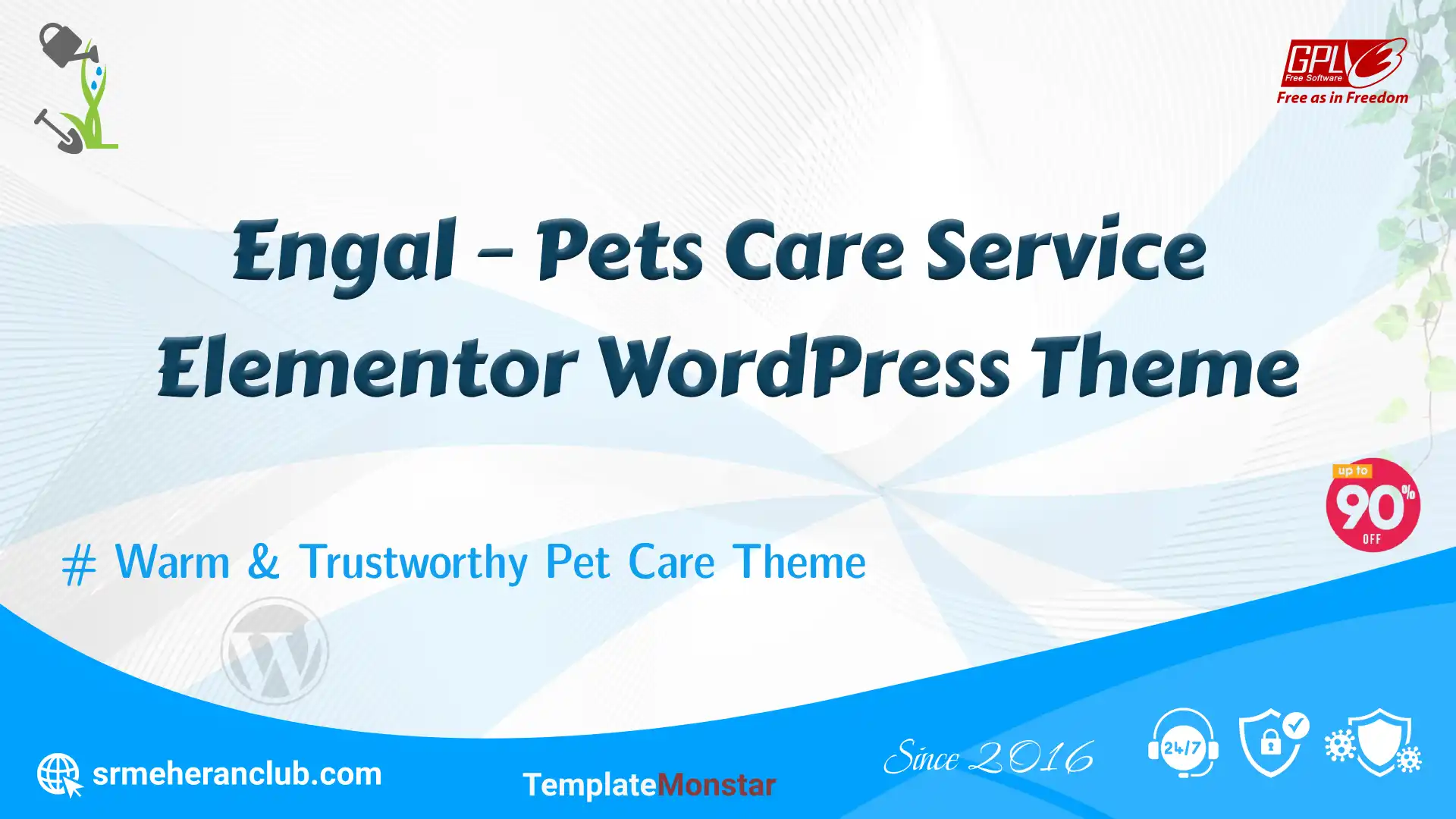 Engal – Pets Care Service Elementor WordPress Theme