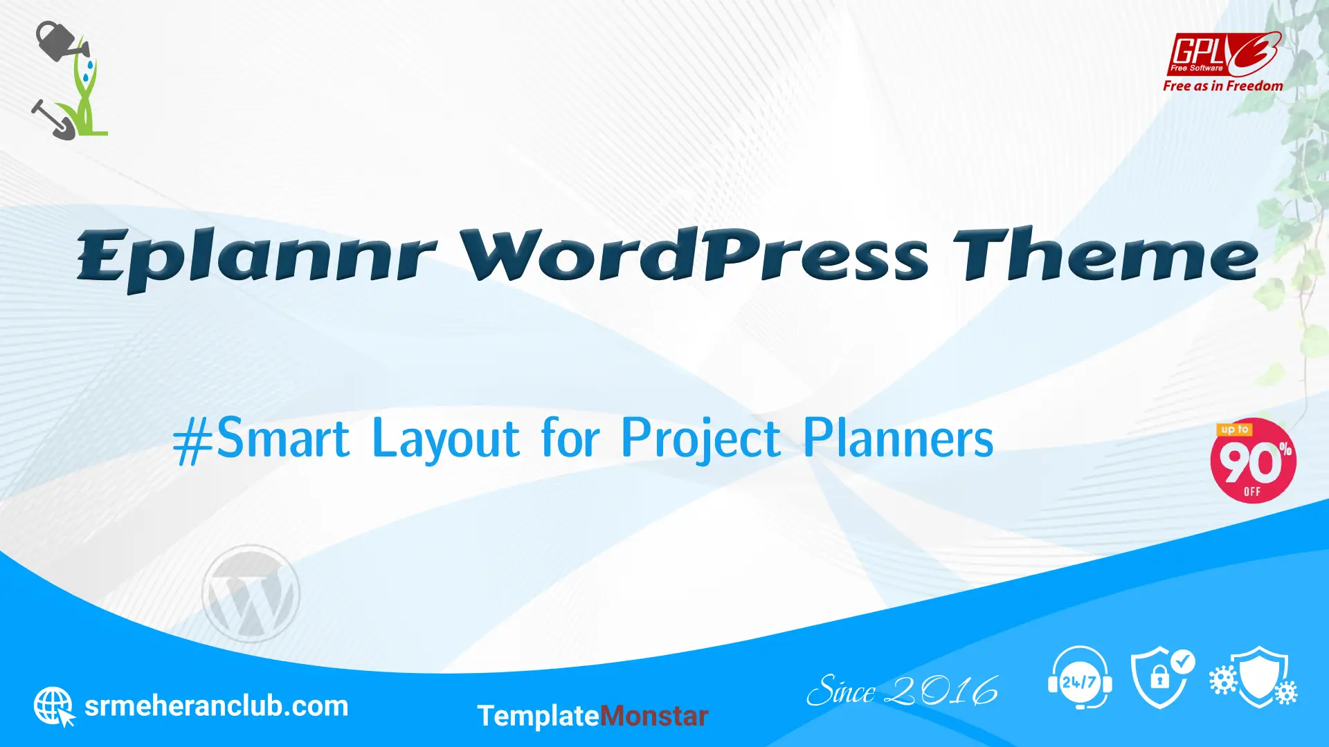 Eplannr WordPress Theme — Theme by Templatemonster