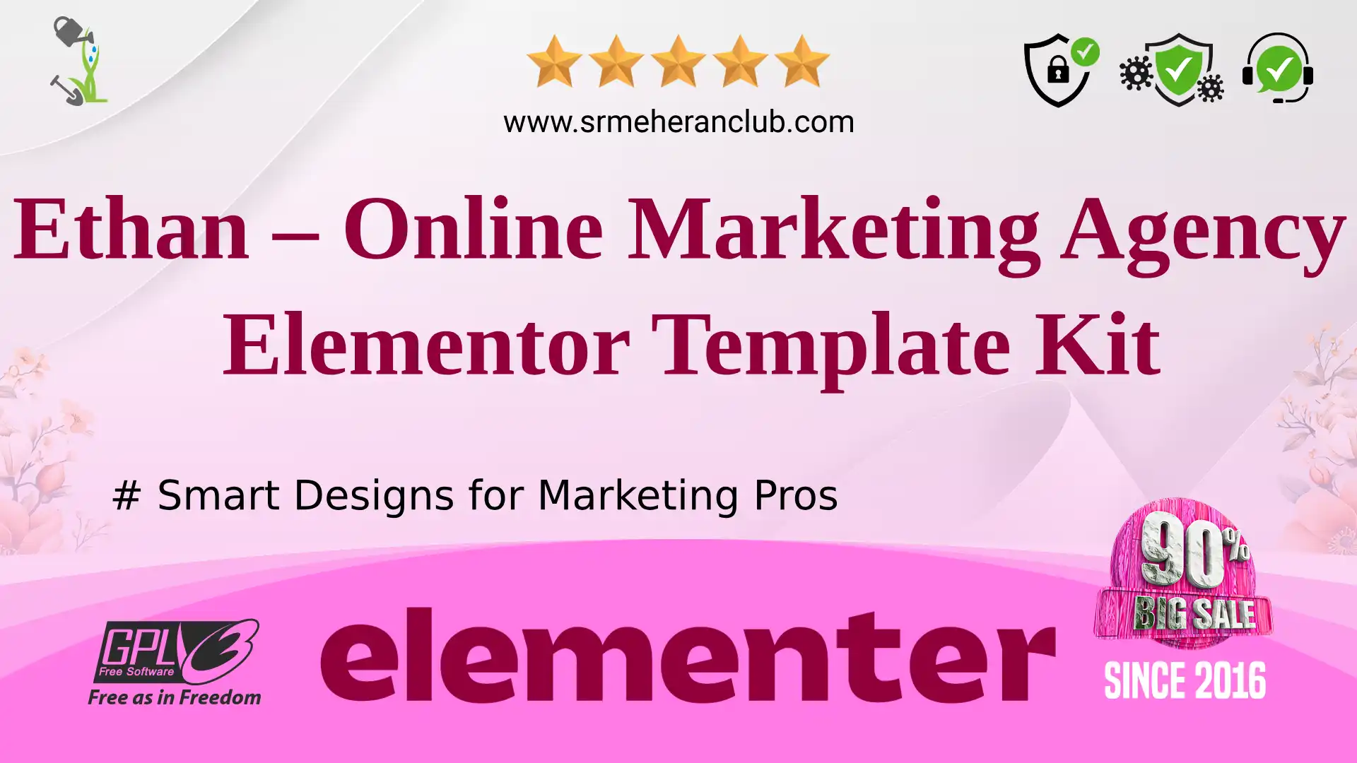 Ethan – Online Marketing Agency Elementor Template Kit — Elementor Kit by Themeforest