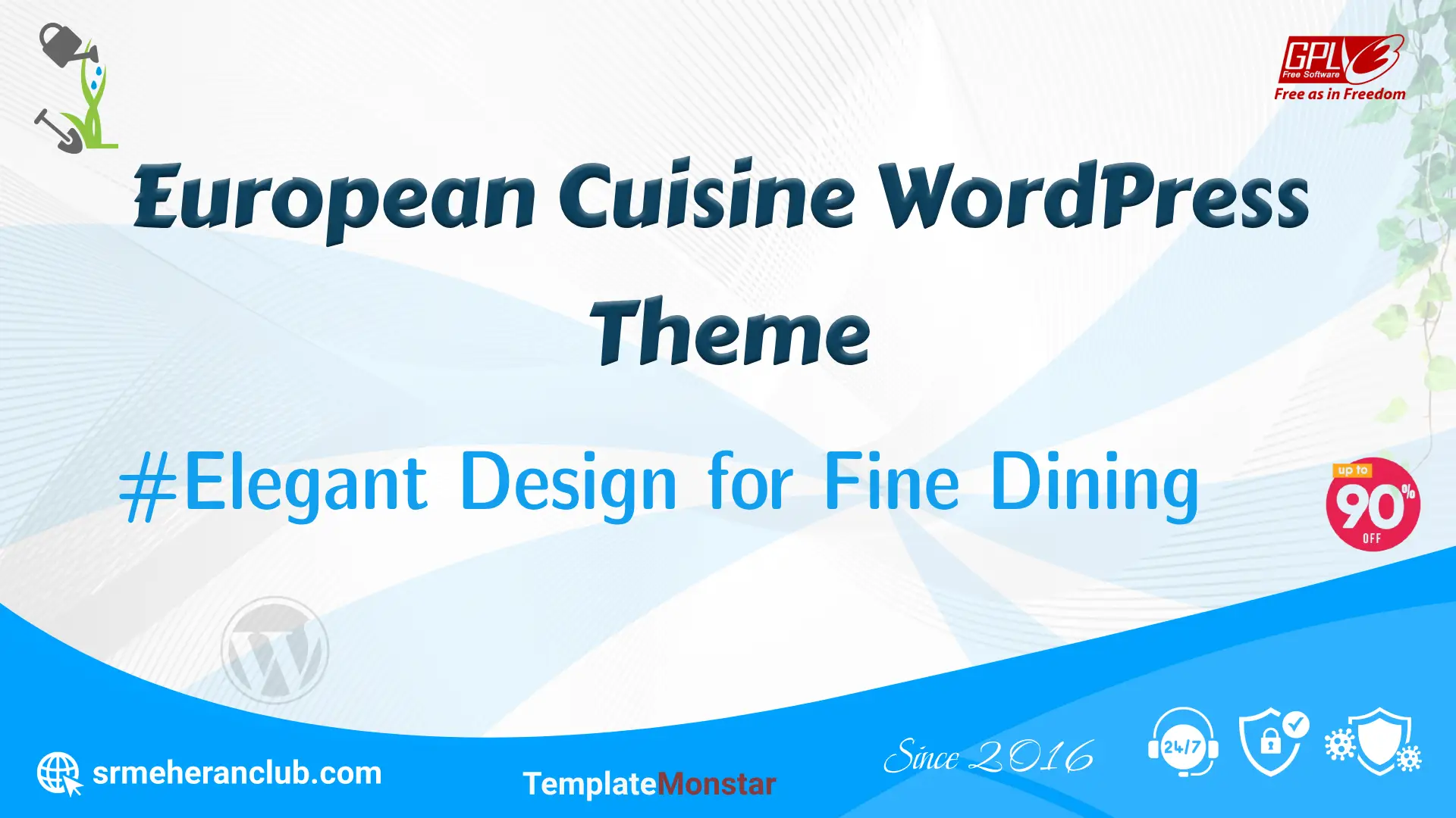 European Cuisine WordPress Theme — Theme by Templatemonster