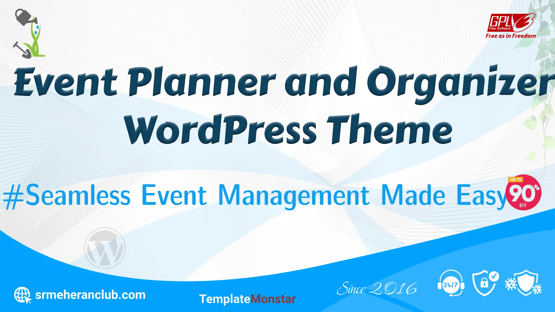 Event Planner and Organizer WordPress Theme — Theme by Templatemonster