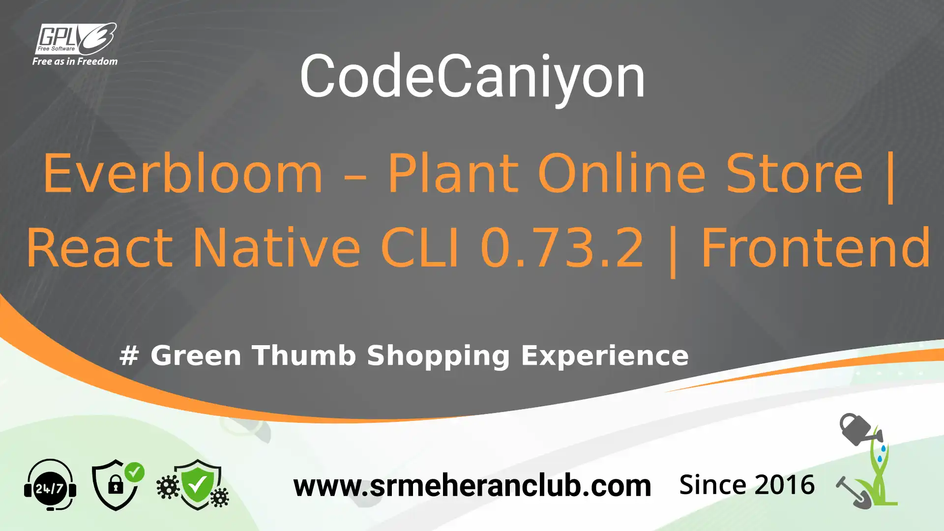 Everbloom – Plant Online Store | React Native CLI 0.73.2 | Frontend — Template by Themeforest
