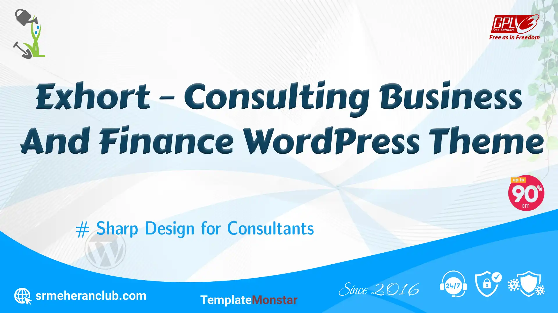 Exhort – Consulting Business And Finance WordPress Theme — Theme by Templatemonster