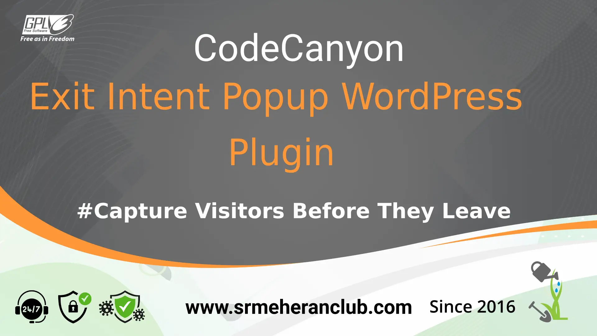 Exit Intent Popup WordPress Plugin — Plugin by Codecanyon