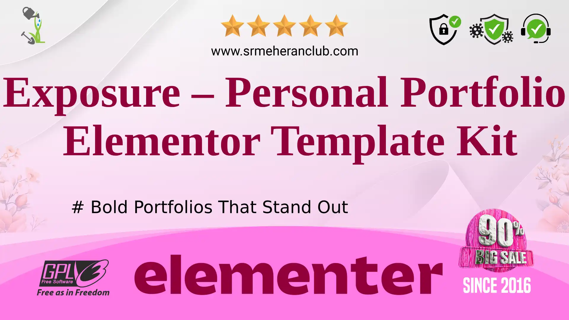 Exposure – Personal Portfolio Elementor Template Kit — Elementor Kit by Themeforest