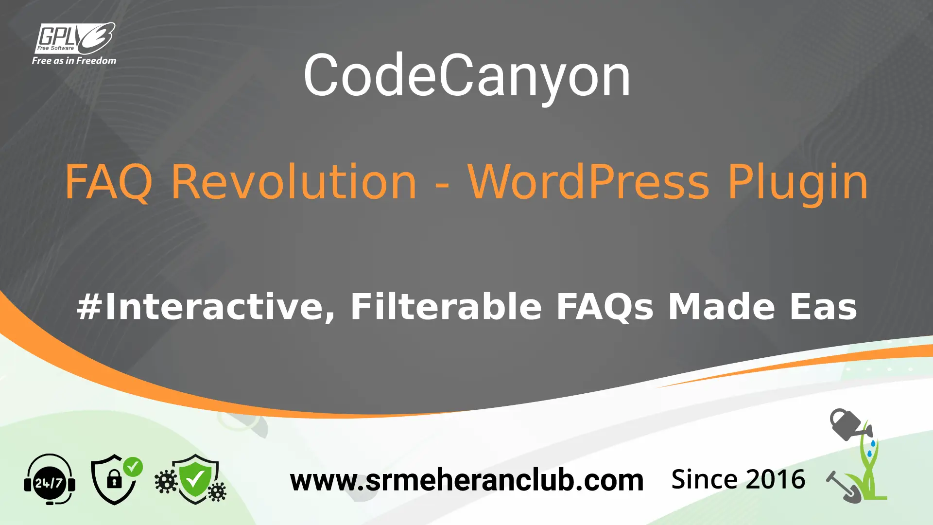 FAQ Revolution – WordPress Plugin — Plugin by Codecanyon