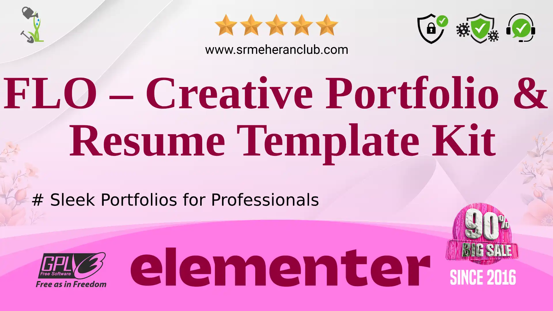 FLO – Creative Portfolio & Resume Template Kit — Elementor Kit by Themeforest