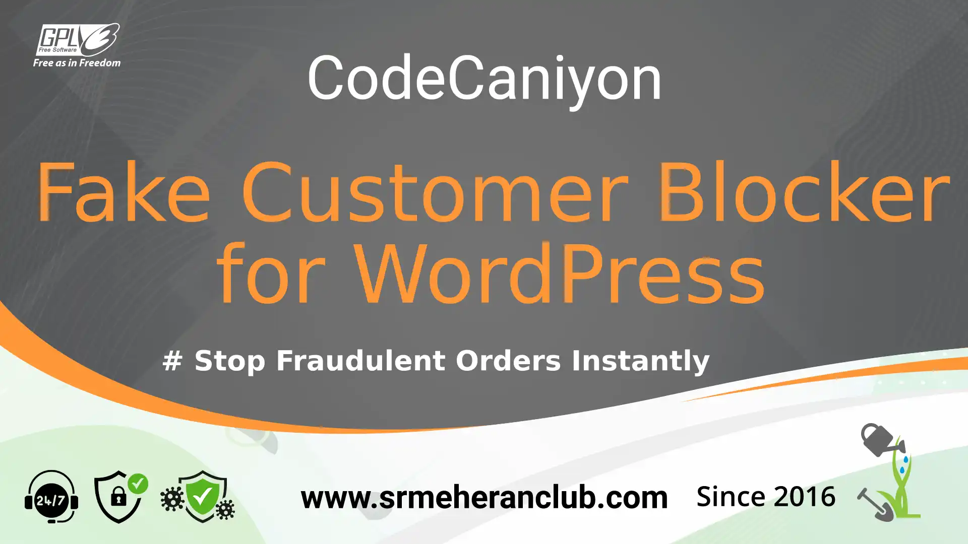 Fake Customer Blocker for WordPress