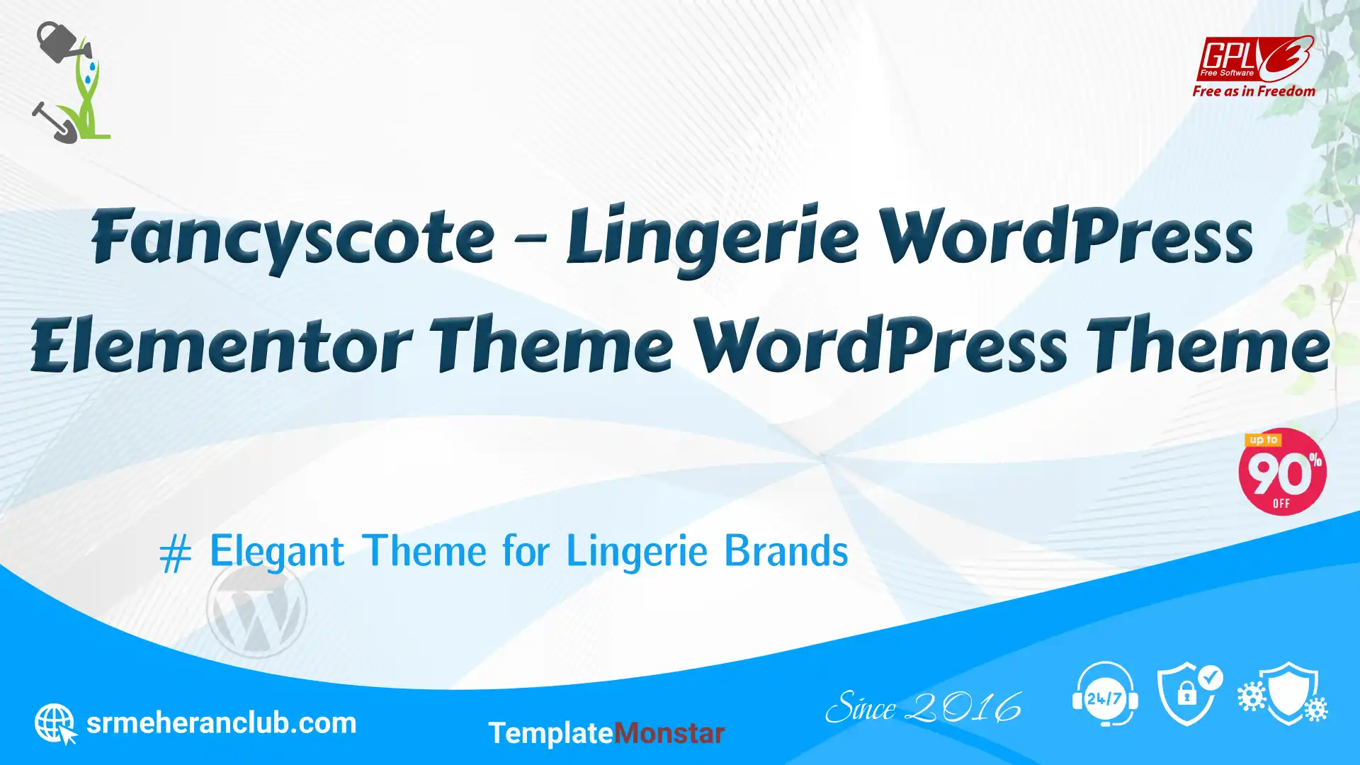 Fancyscote – Lingerie WordPress Elementor Theme WordPress Theme — Theme by Templatemonster