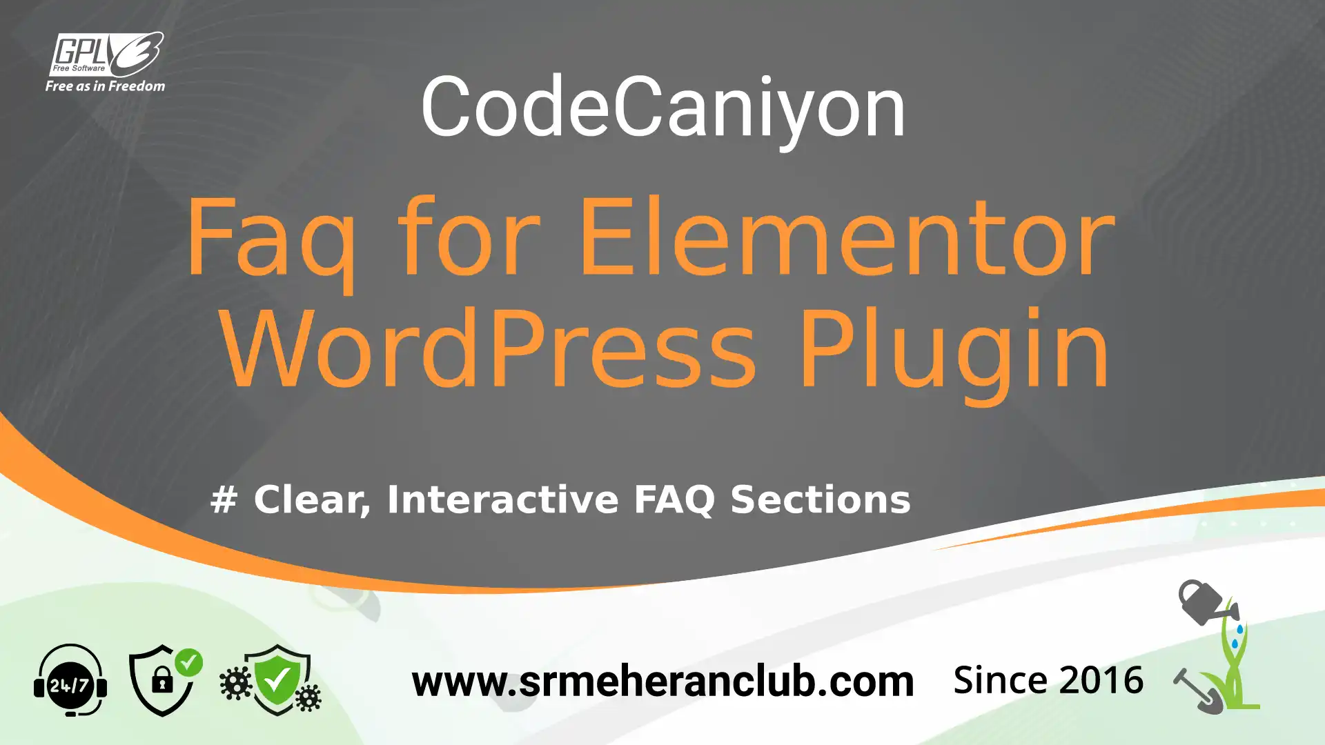 Faq for Elementor WordPress Plugin — Plugin by Codecanyon