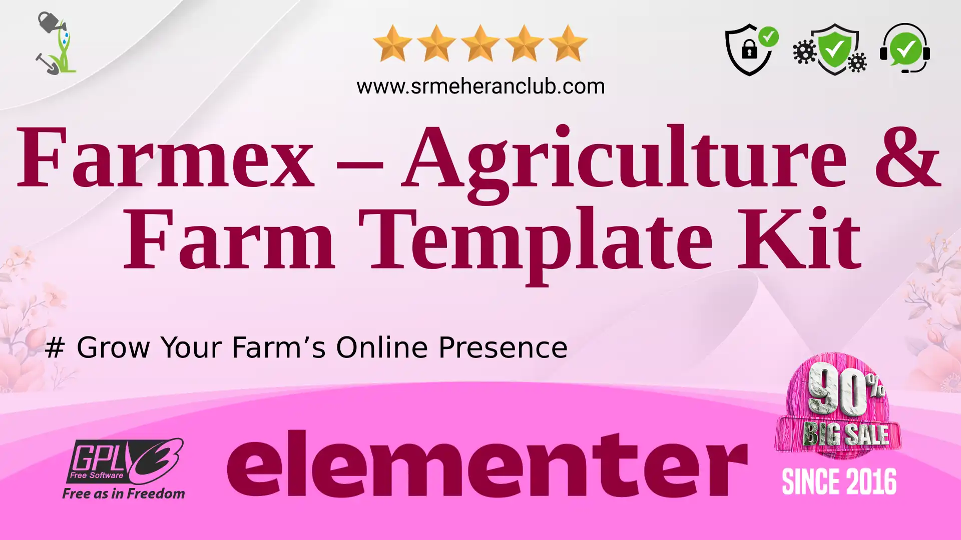 Farmex – Agriculture & Farm Template Kit — Elementor Kit by Themeforest