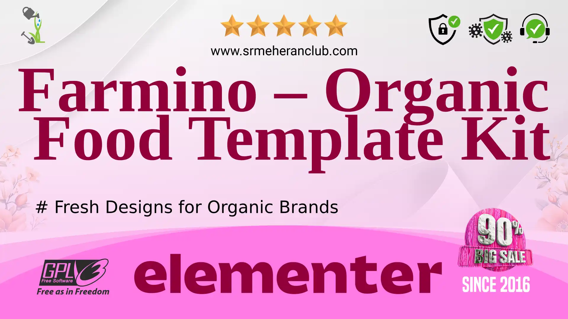 Farmino – Organic Food Template Kit — Elementor Kit by Themeforest