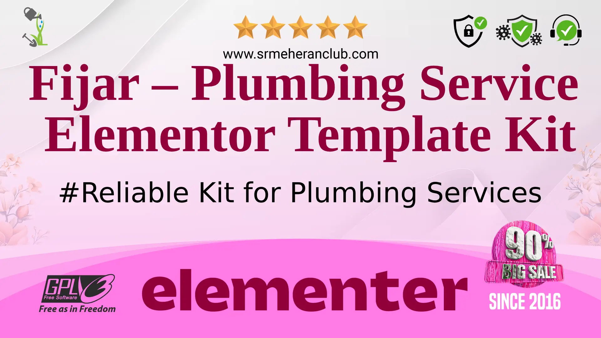 Fijar – Plumbing Service Elementor Template Kit — Elementor Kit by Themeforest