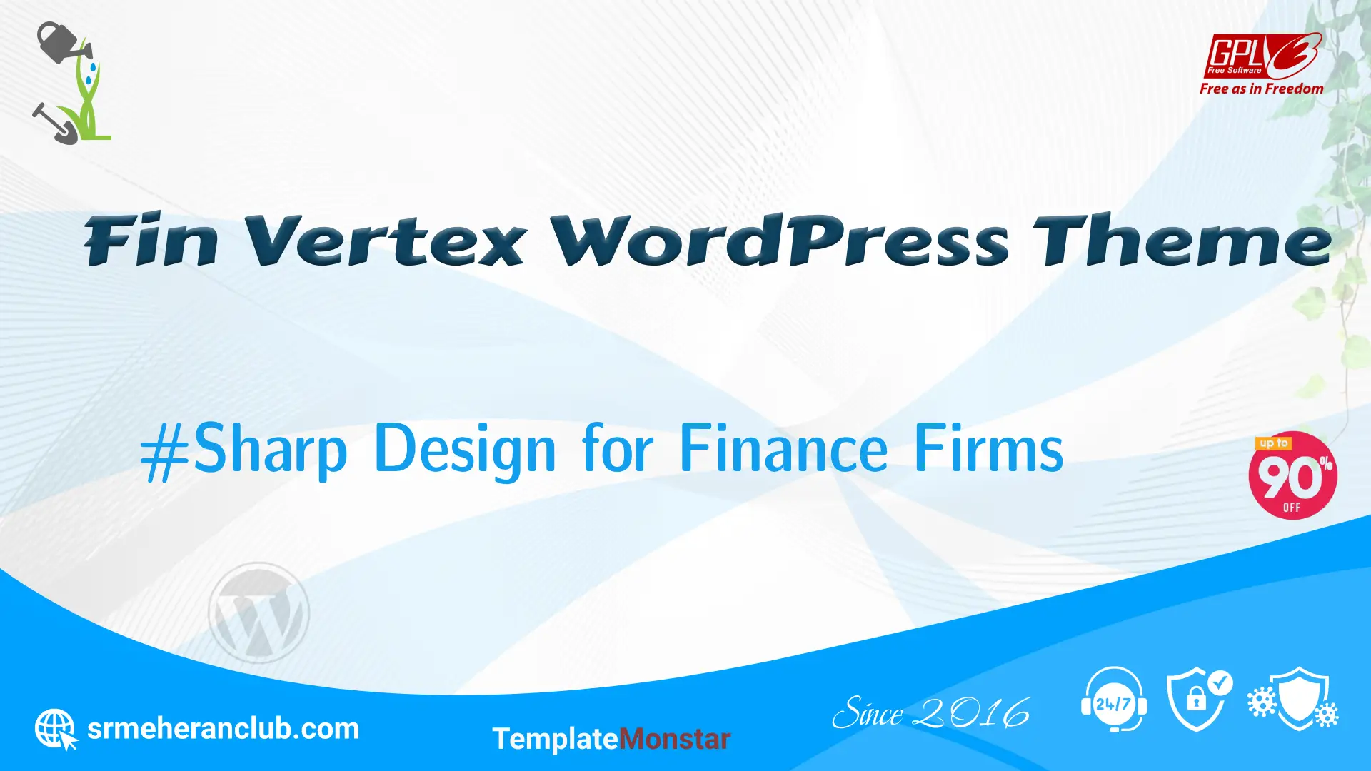Fin Vertex WordPress Theme — Theme by Templatemonster