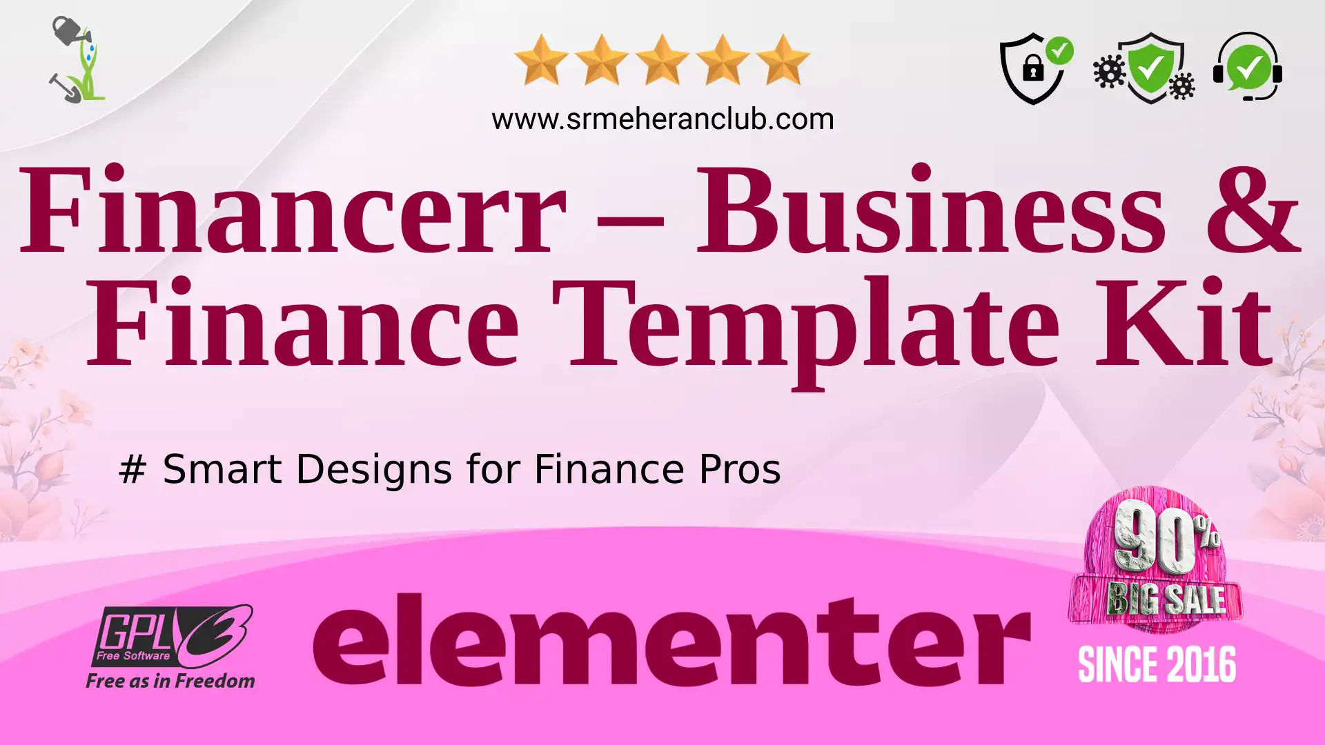 Financerr – Business & Finance Template Kit — Elementor Kit by Themeforest