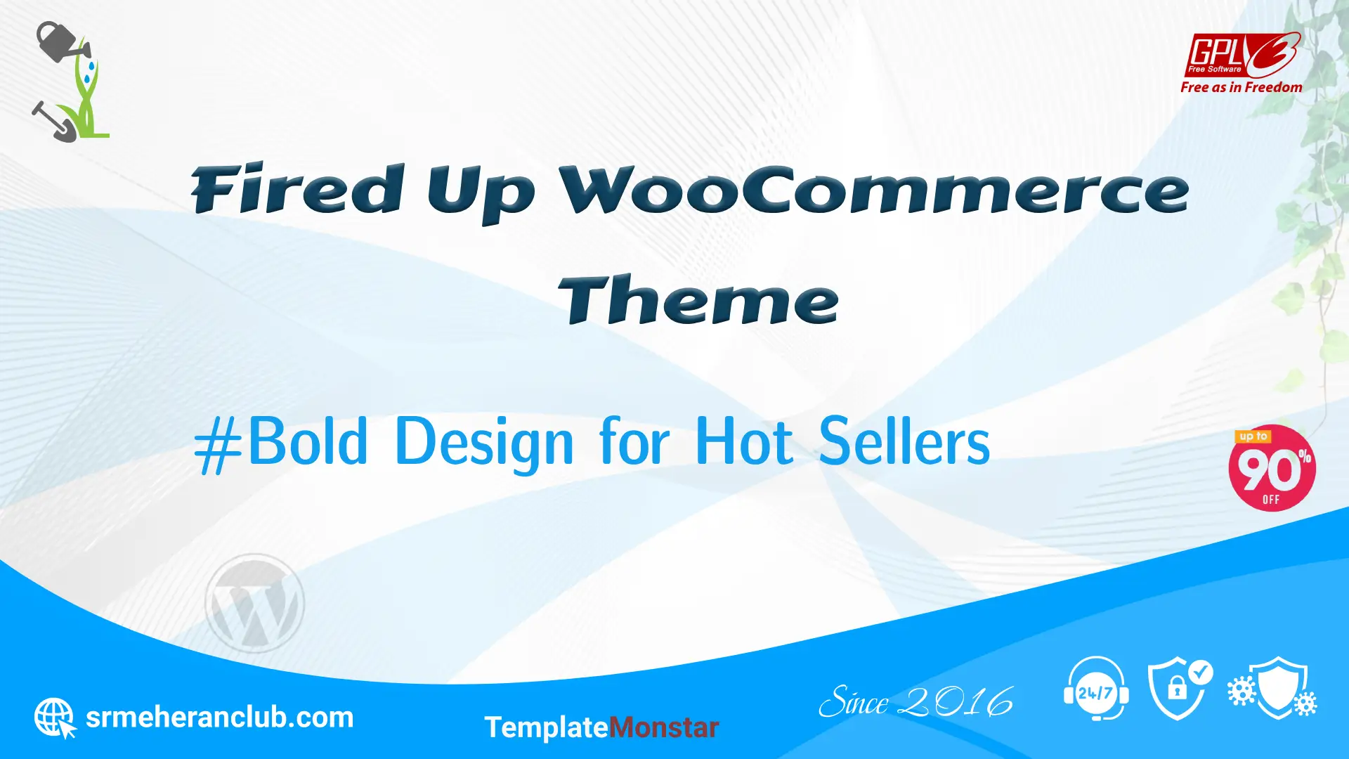 Fired Up WooCommerce Theme — Theme by Templatemonster