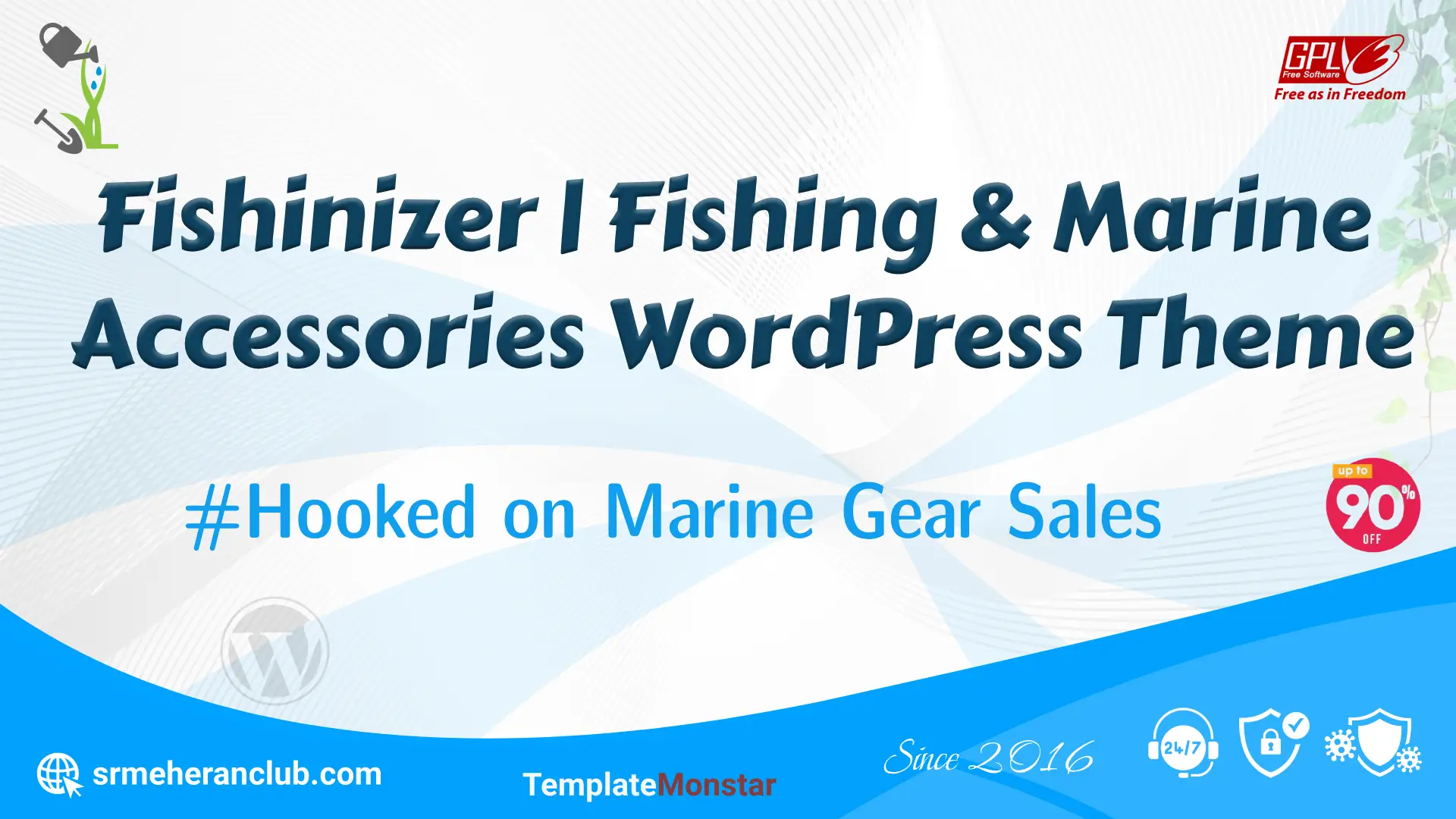 Fishinizer | Fishing & Marine Accessories WordPress Theme — Theme by Templatemonster