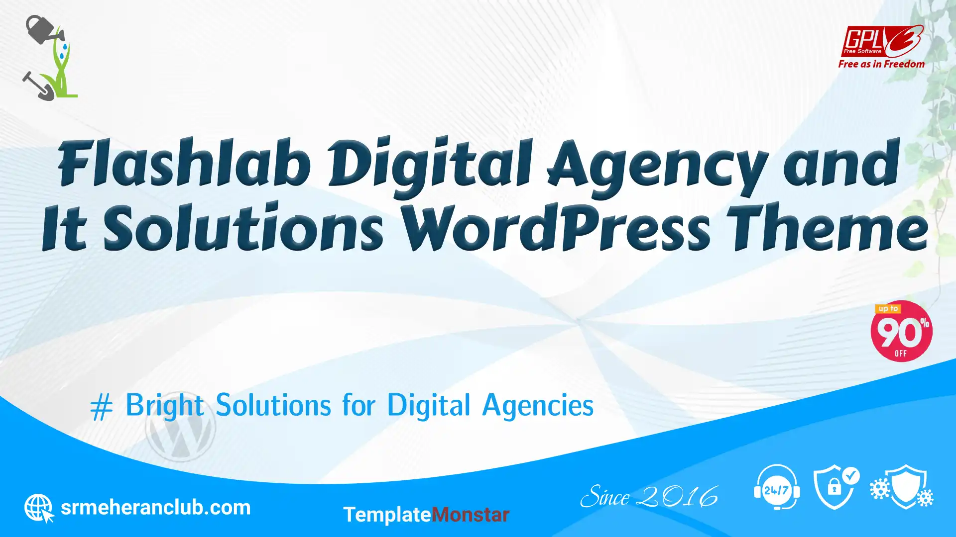 Flashlab Digital Agency and It Solutions WordPress Theme — Theme by Templatemonster
