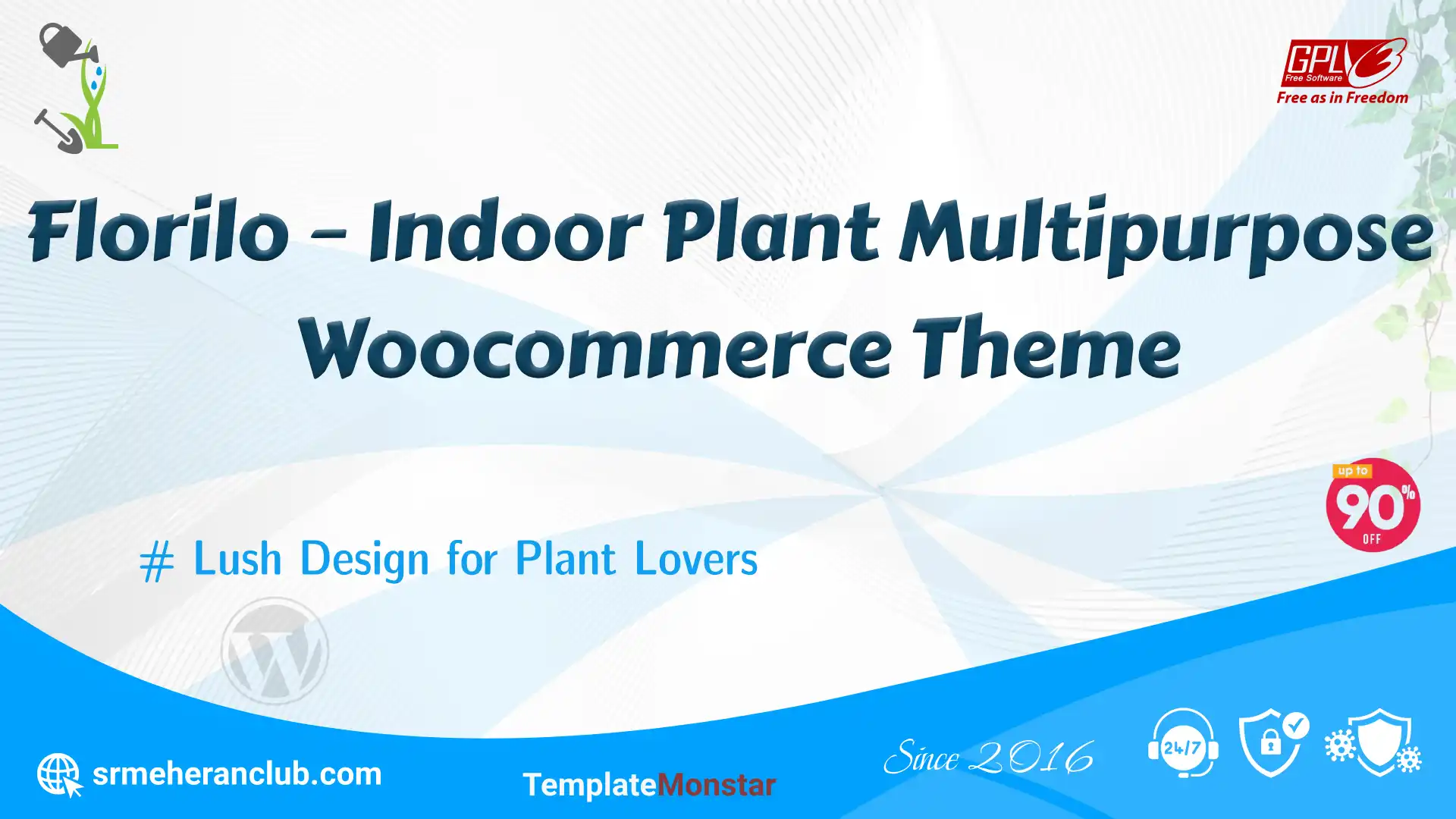 Florilo – Indoor Plant Multipurpose Woocommerce Theme — Theme by Templatemonster