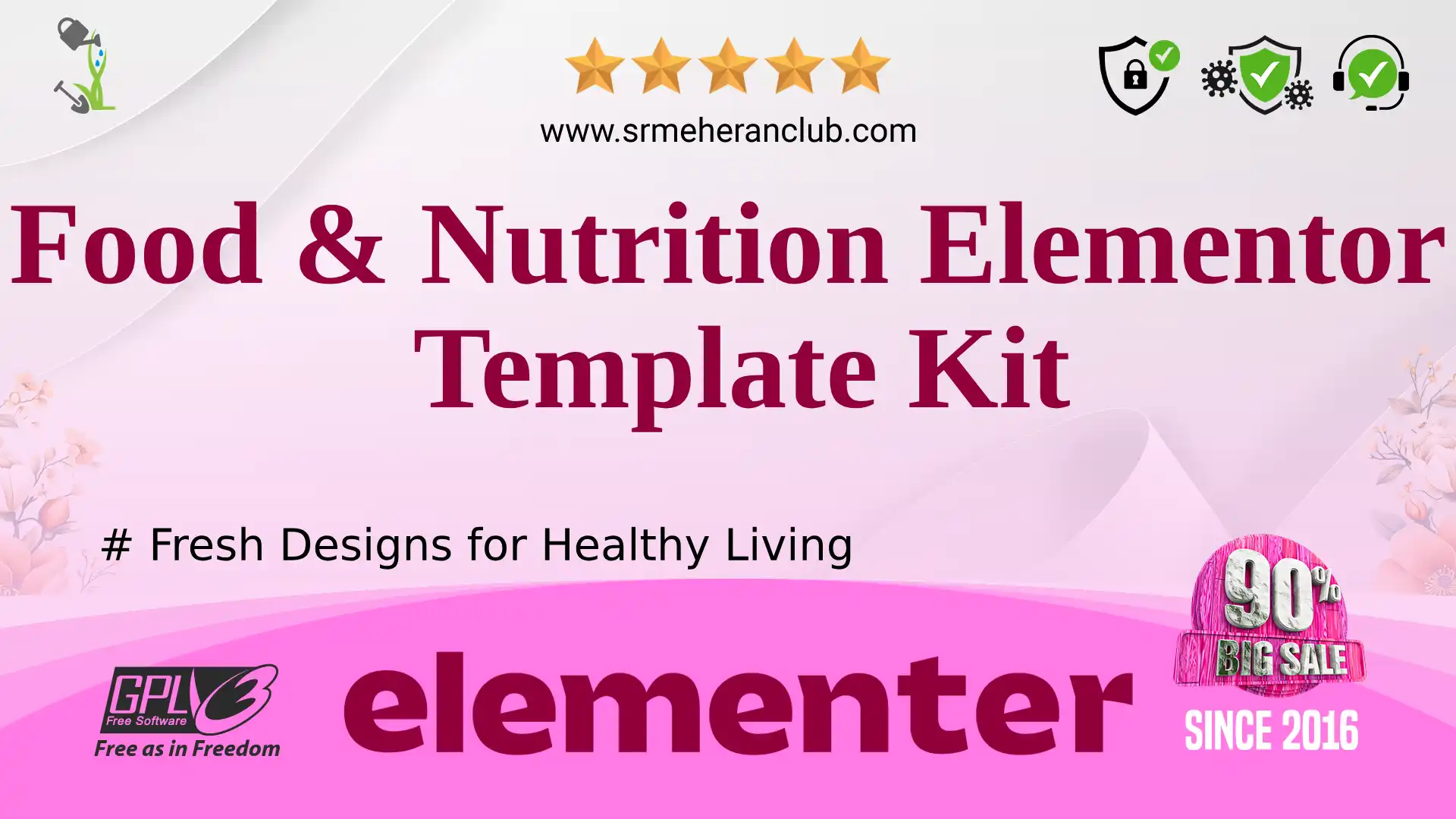 Food & Nutrition Elementor Template Kit — Elementor Kit by Themeforest
