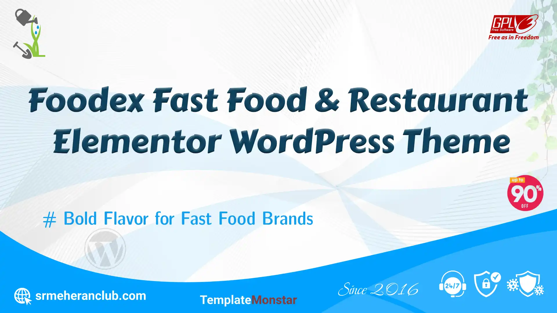 Foodex Fast Food & Restaurant Elementor WordPress Theme — Theme by Templatemonster