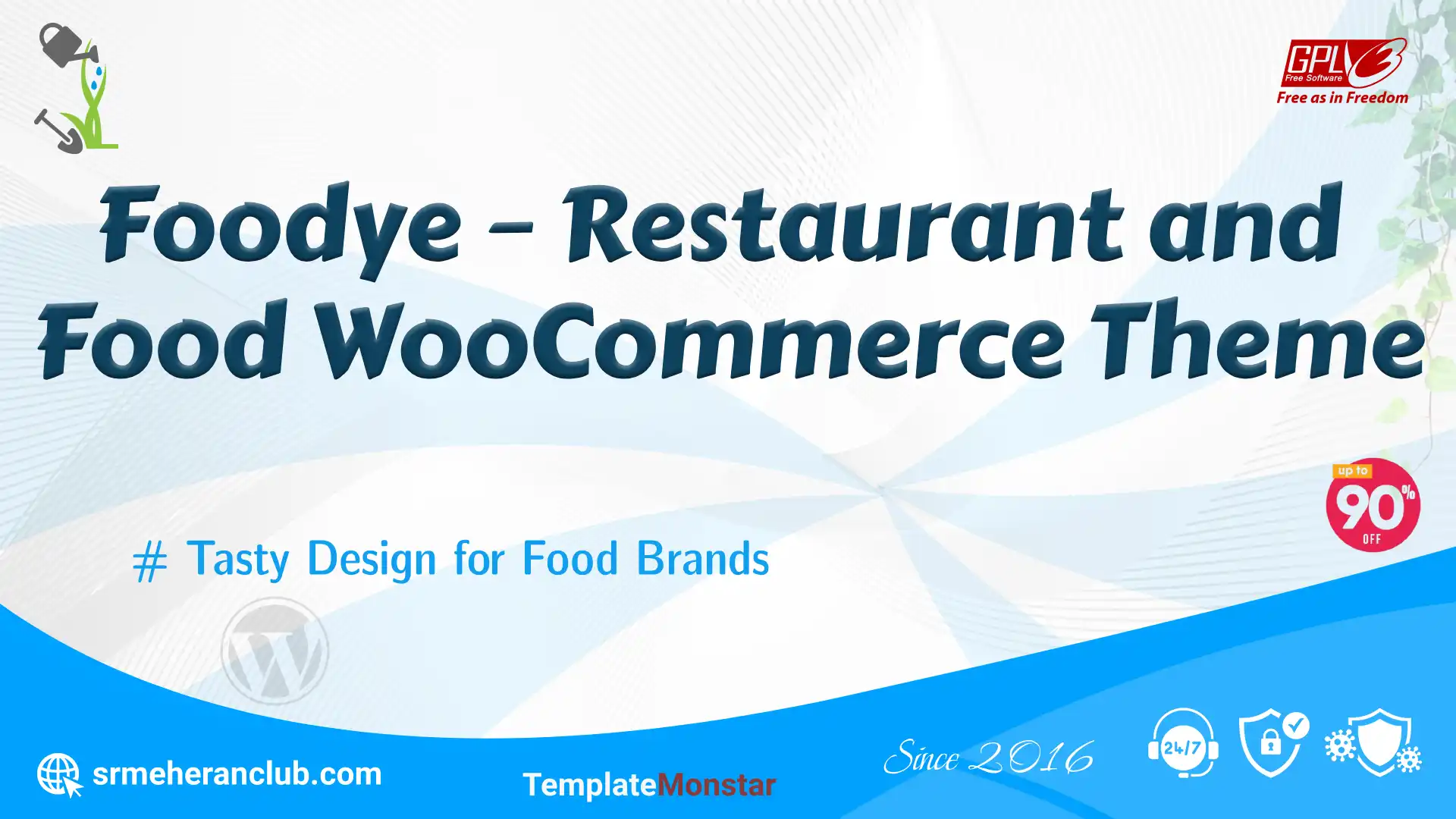 Foodye – Restaurant and Food WooCommerce Theme — Theme by Templatemonster