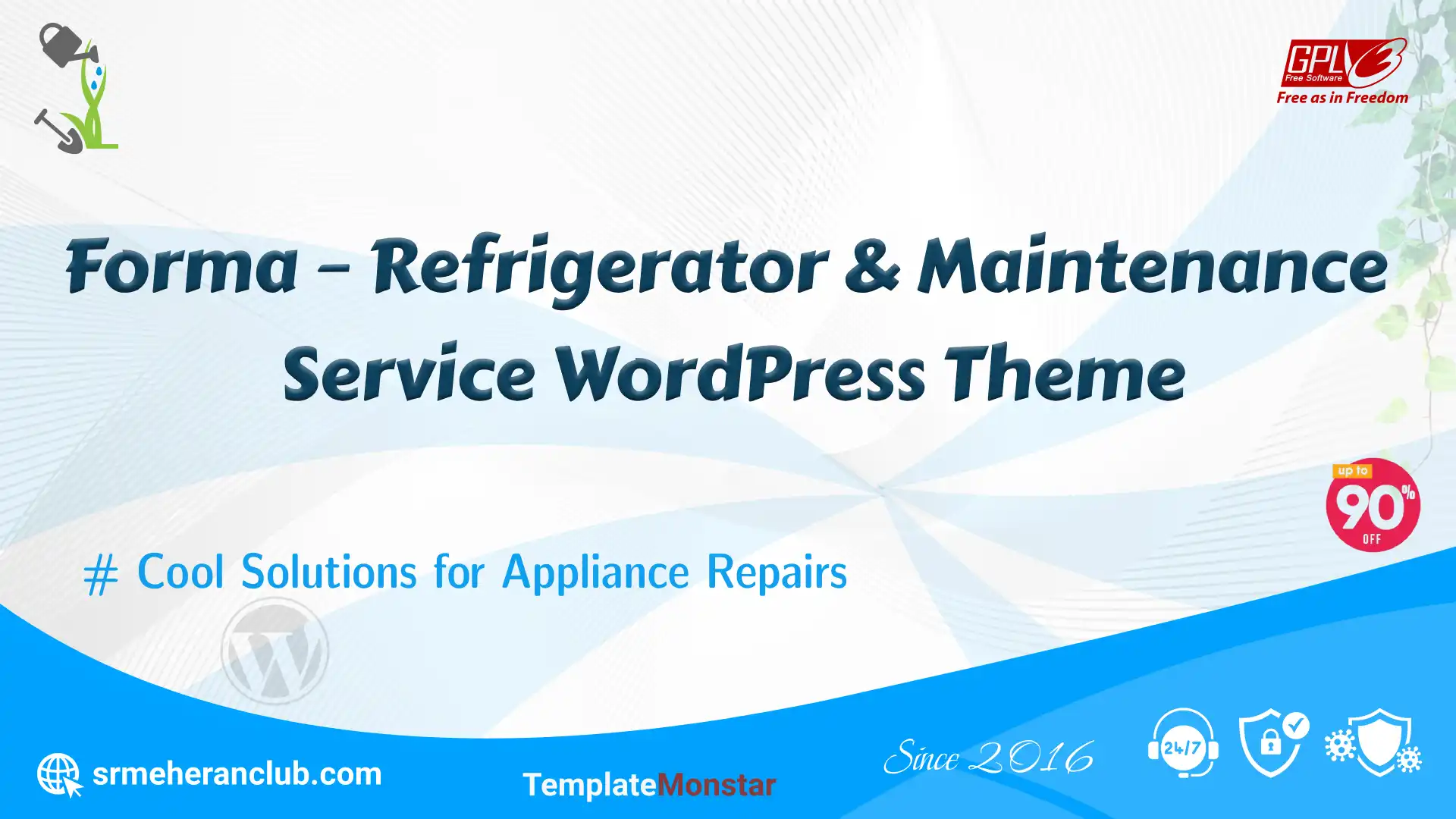 Forma – Refrigerator & Maintenance Service WordPress Theme — Theme by Templatemonster