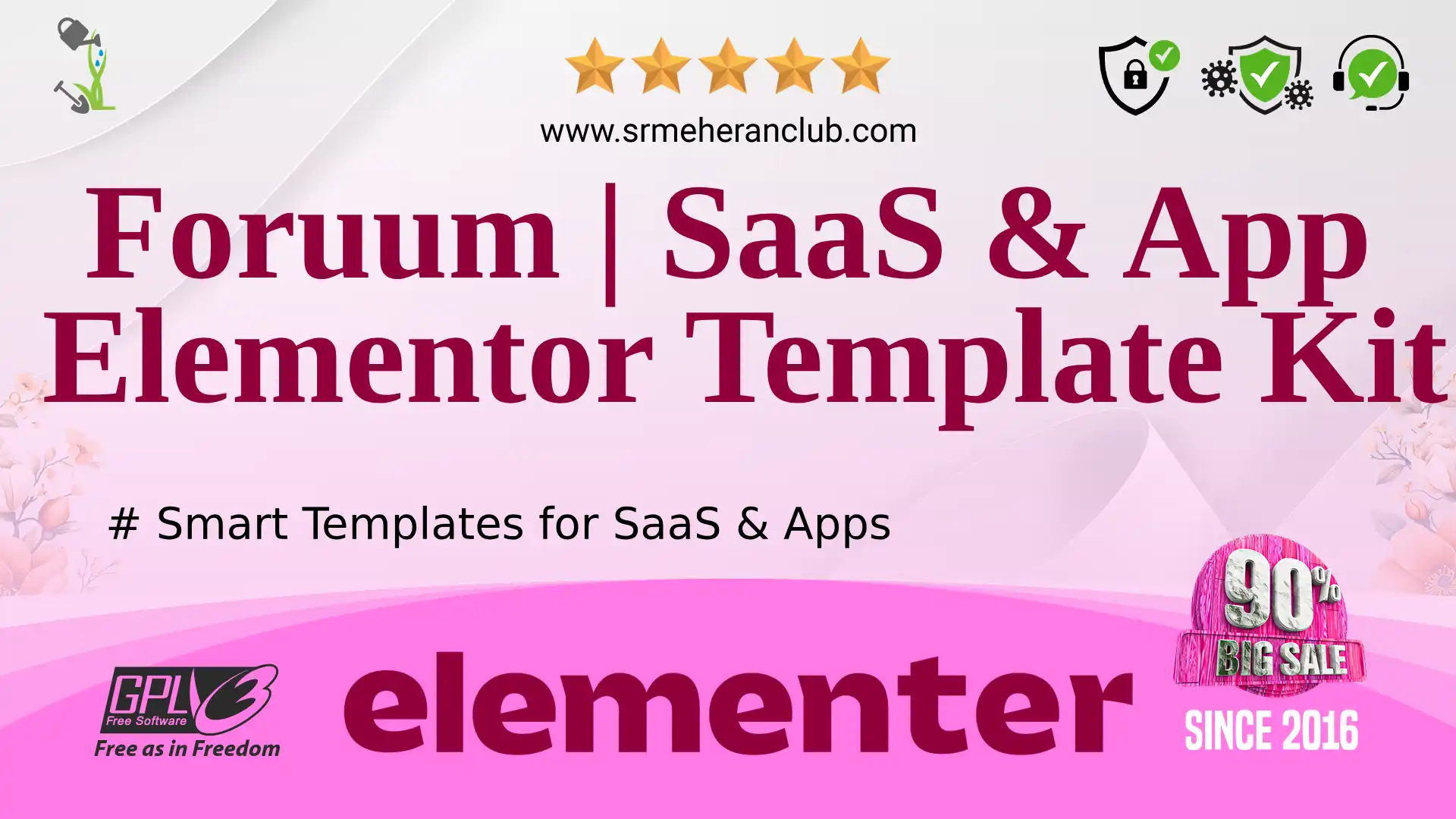 Foruum | SaaS & App Elementor Template Kit — Elementor Kit by Themeforest