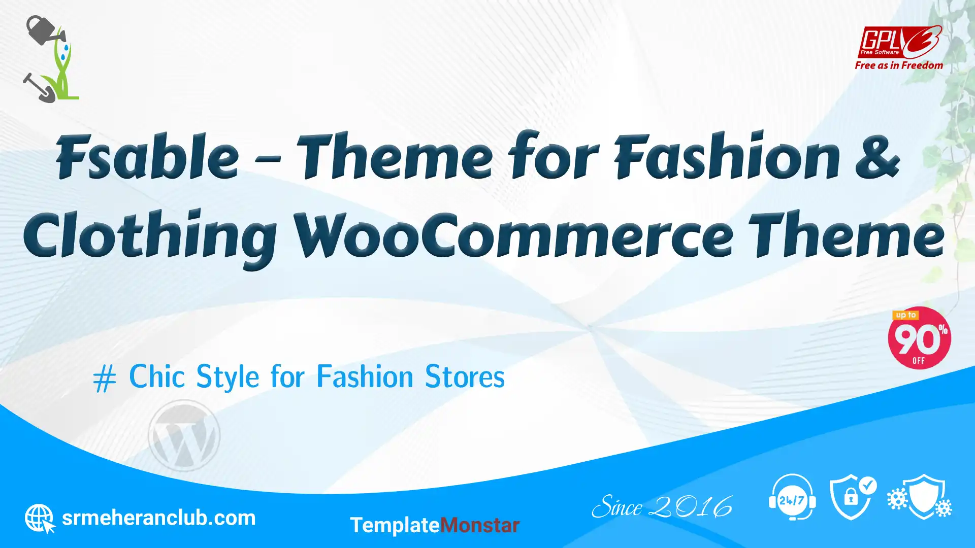 Fsable – Theme for Fashion & Clothing WooCommerce Theme — Theme by Templatemonster