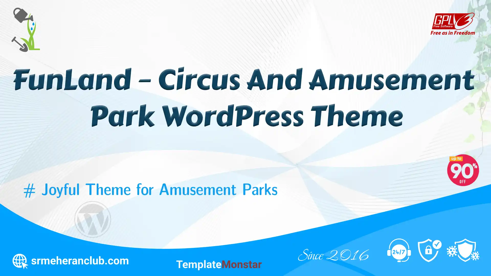 FunLand – Circus And Amusement Park WordPress Theme