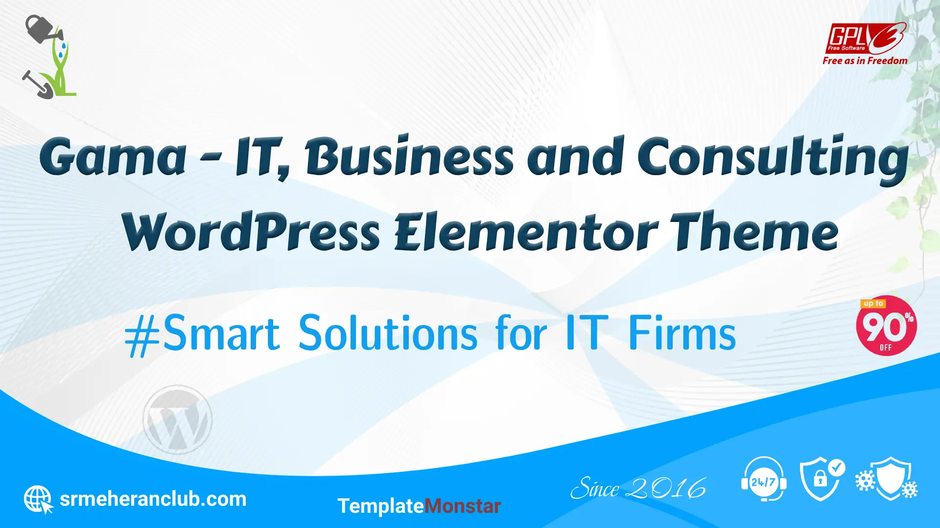 Gama – IT, Business and Consulting WordPress Elementor Theme — Theme by Templatemonster