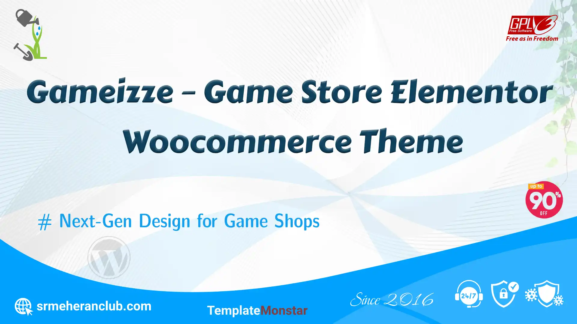 Gameizze – Game Store Elementor Woocommerce Theme — Theme by Templatemonster
