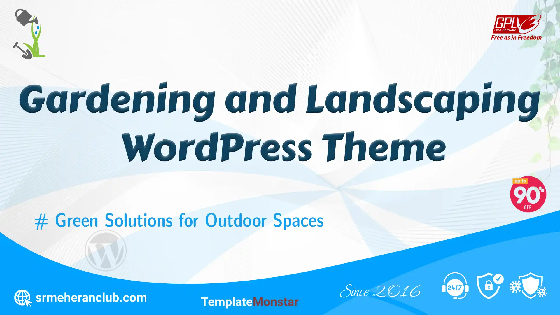 Gardening and Landscaping WordPress Theme — Theme by Templatemonster