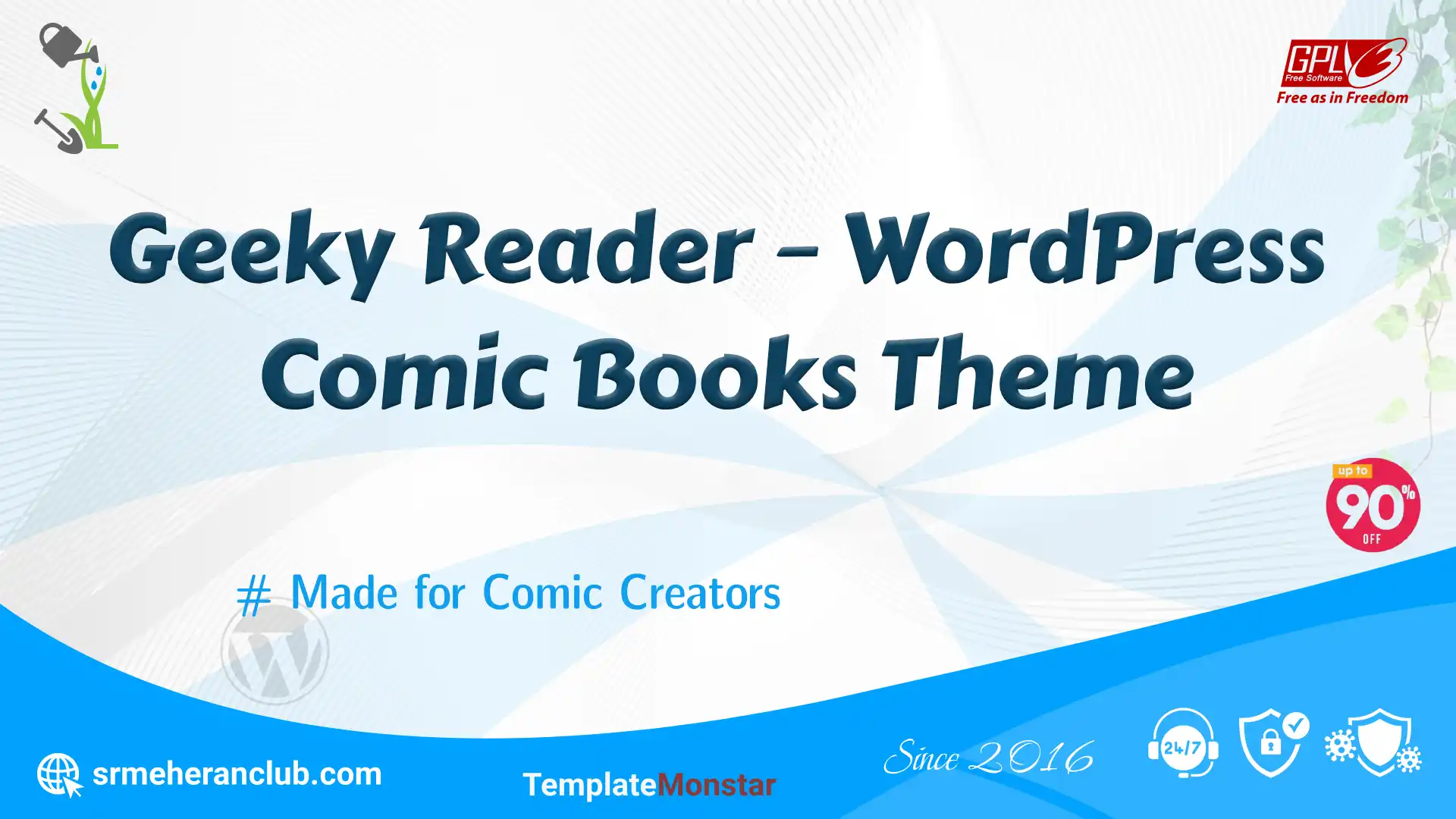 Geeky Reader – WordPress Comic Books Theme — Theme by Templatemonster
