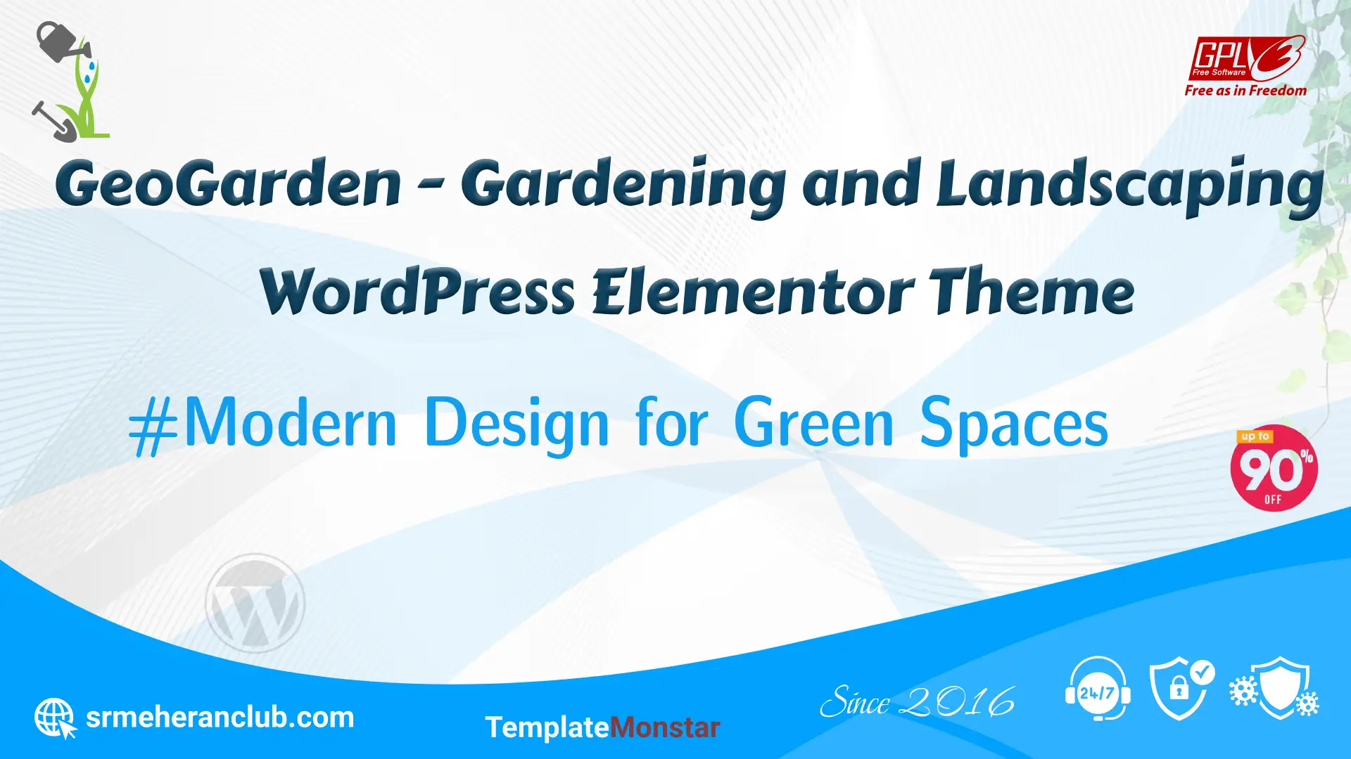 GeoGarden – Gardening and Landscaping WordPress Elementor Theme — Theme by Templatemonster