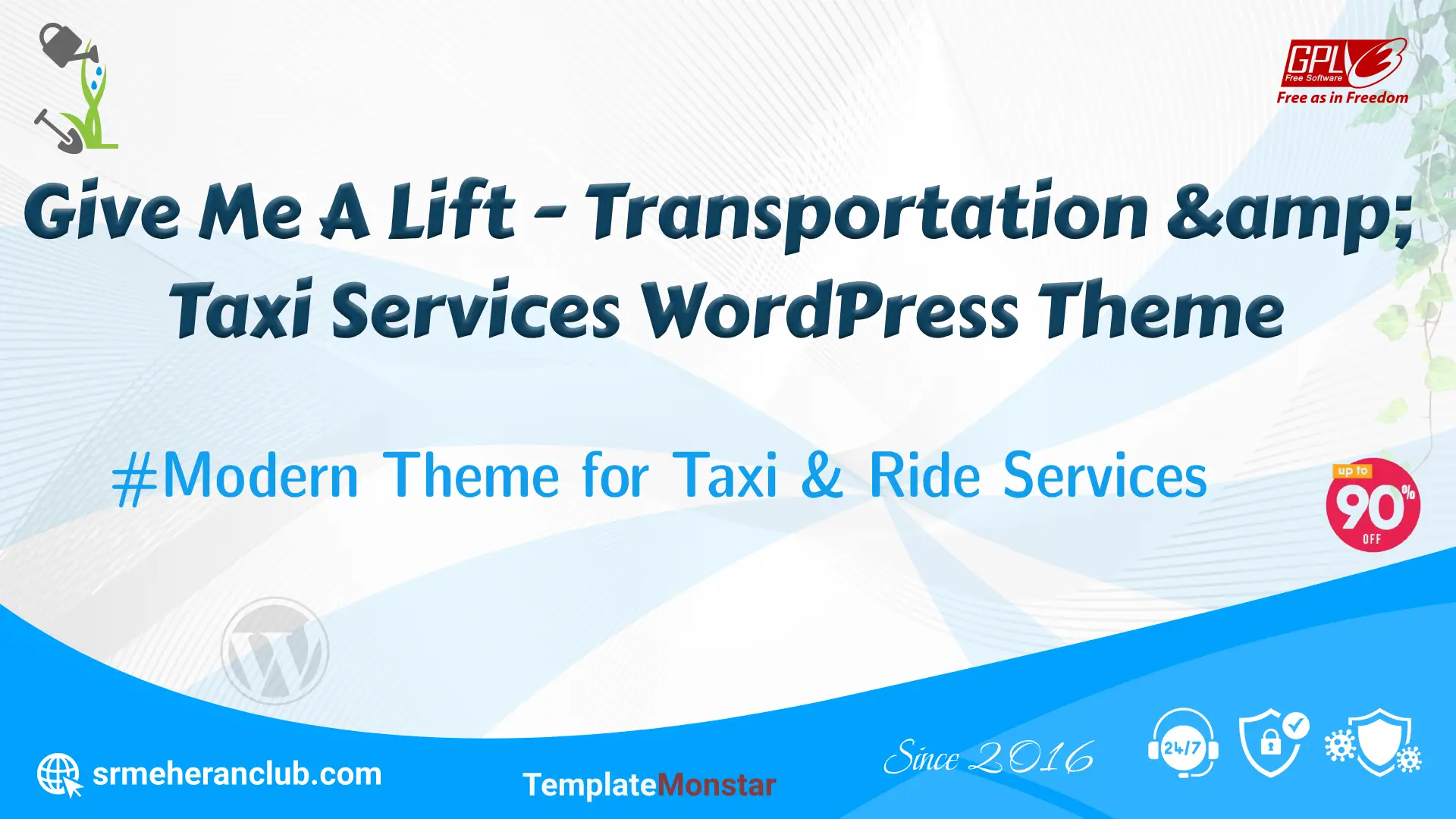 Give Me A Lift – Transportation & Taxi Services WordPress Theme — Theme by Templatemonster