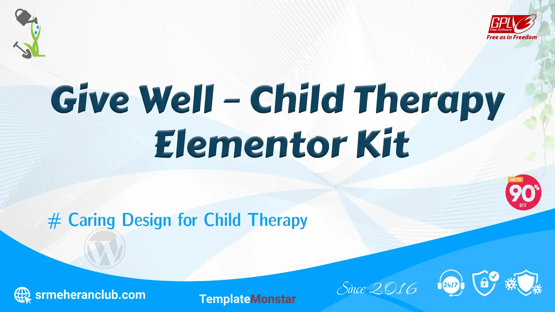 Give Well – Child Therapy Elementor Kit — Theme by Templatemonster