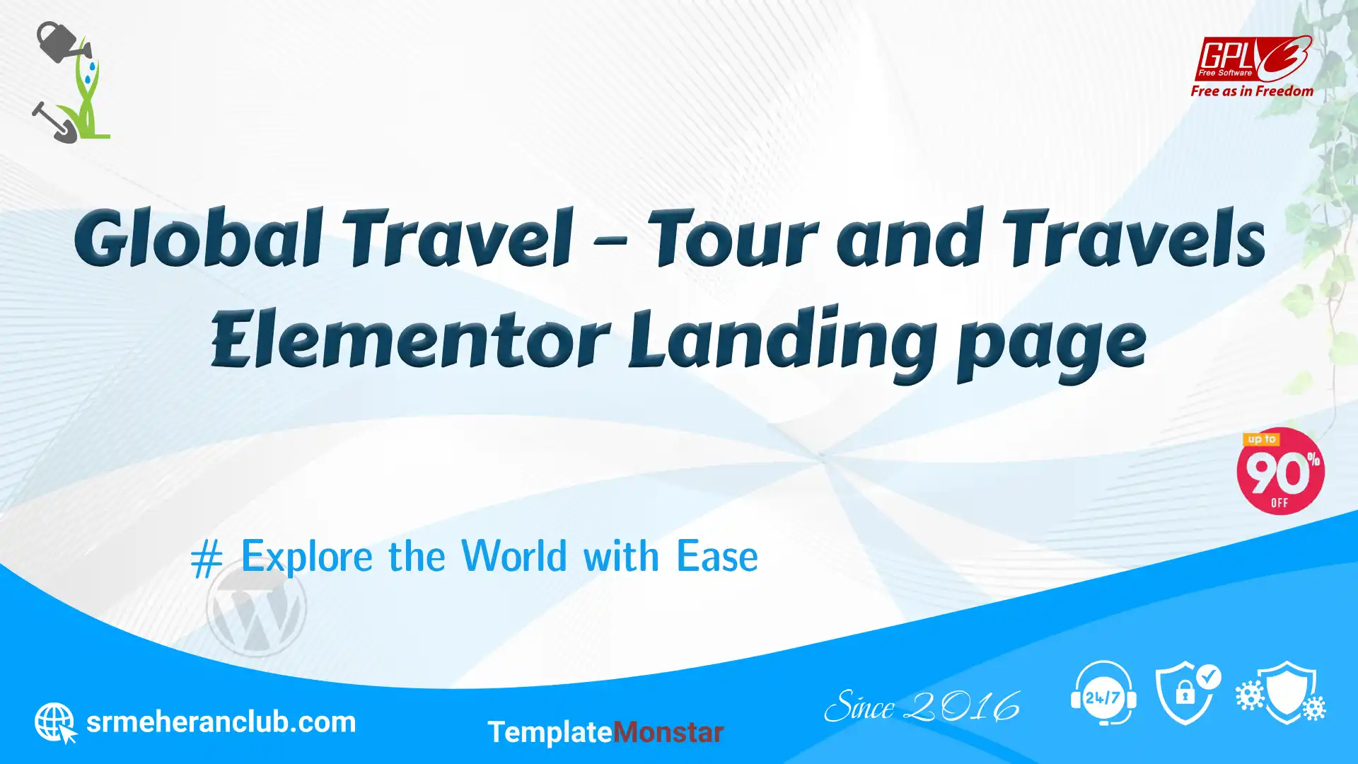 Global Travel – Tour and Travels Elementor Landing page — Elementor Kit by Templatemonster