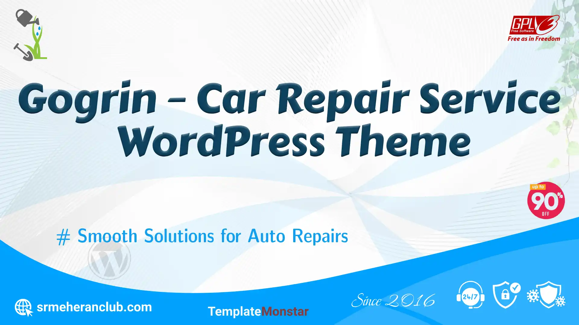 Gogrin – Car Repair Service WordPress Theme — Theme by Templatemonster