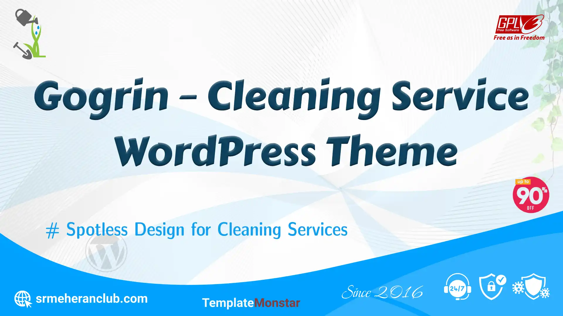 Gogrin – Cleaning Service WordPress Theme — Theme by Templatemonster