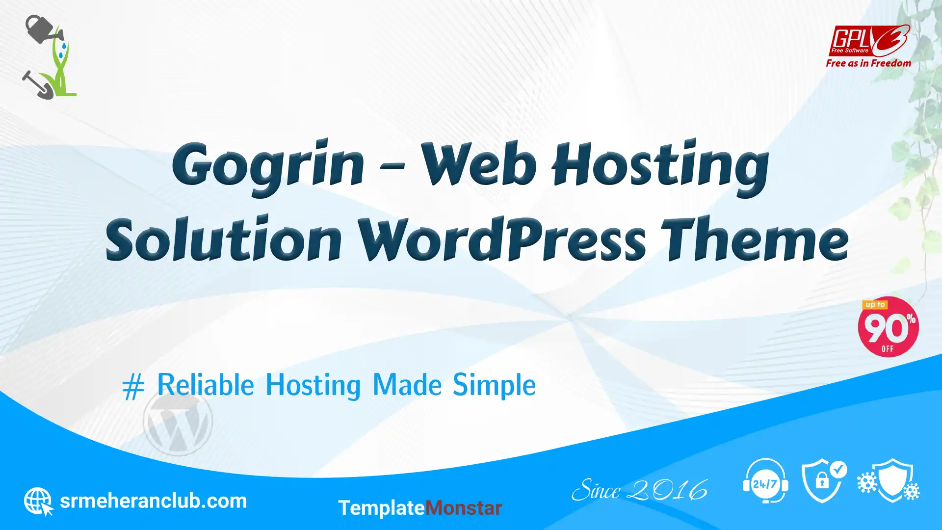 Gogrin – Web Hosting Solution WordPress Theme — Theme by Templatemonster