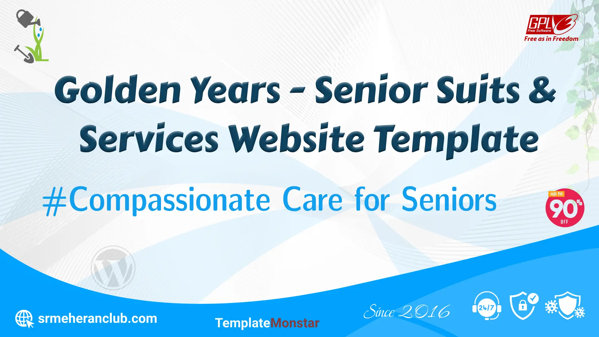 Golden Years – Senior Suits & Services Website Template — Template by Templatemonster
