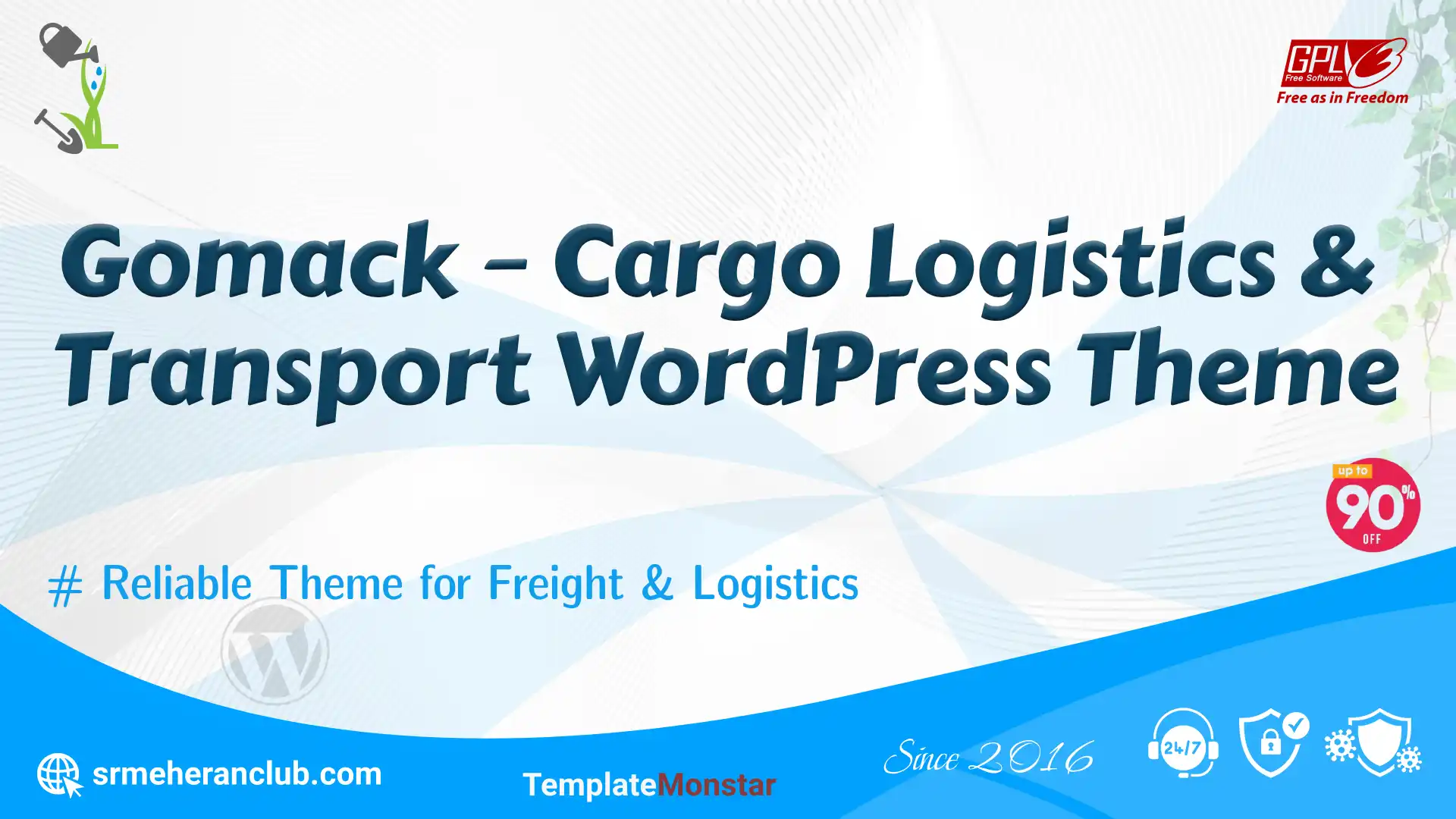 Gomack – Cargo Logistics & Transport WordPress Theme — Theme by Templatemonster