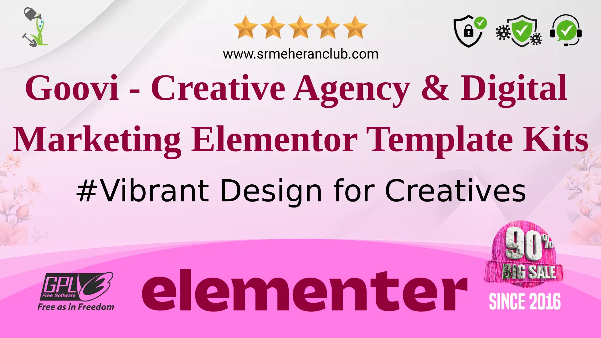 Goovi – Creative Agency & Digital Marketing Elementor Template Kits — Elementor Kit by Themeforest