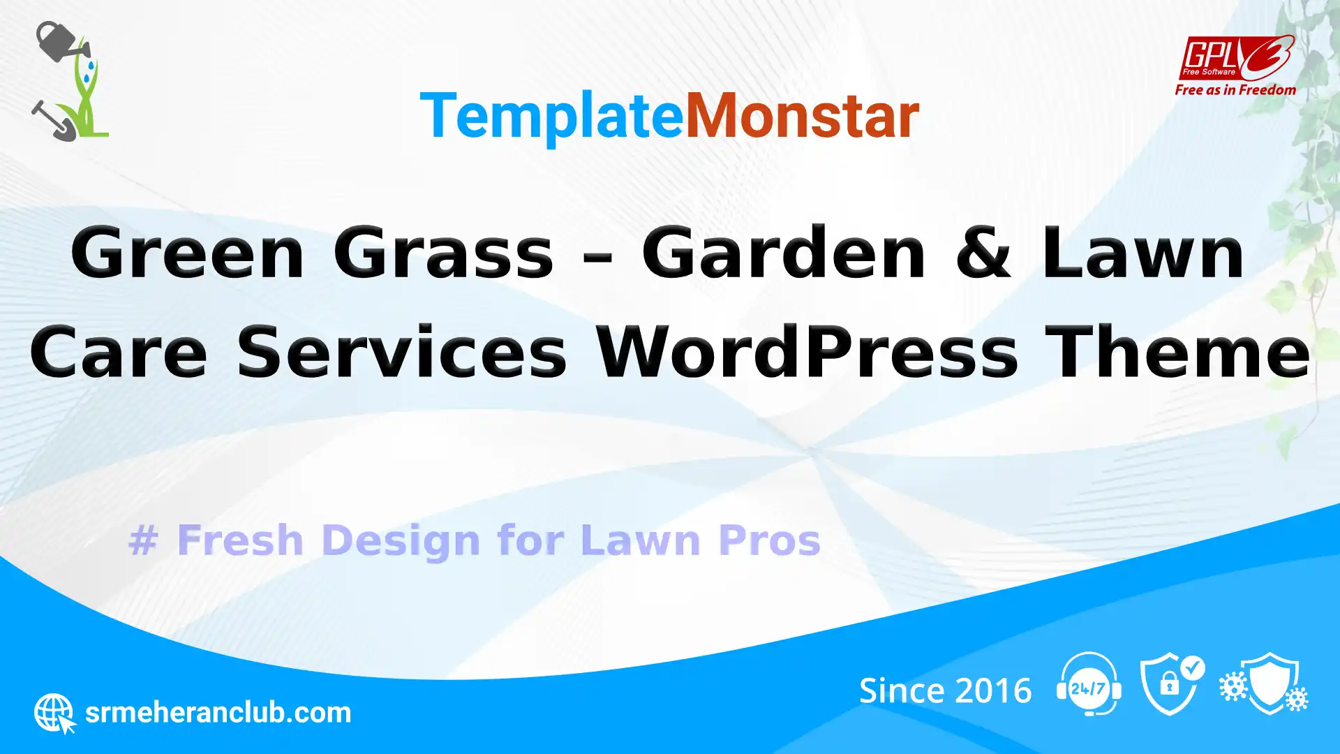Green Grass – Garden & Lawn Care Services WordPress Theme — Theme by Templatemonster