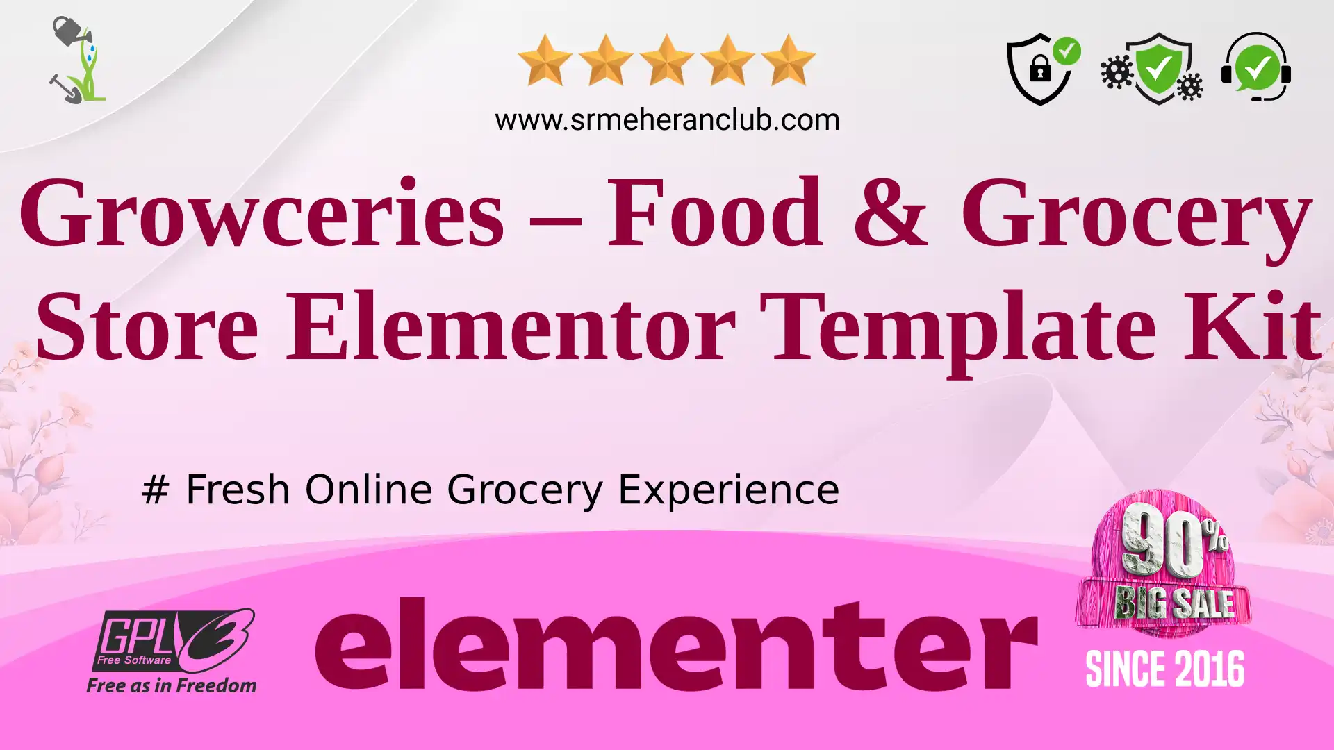 Growceries – Food & Grocery Store Elementor Template Kit — Elementor Kit by Themeforest