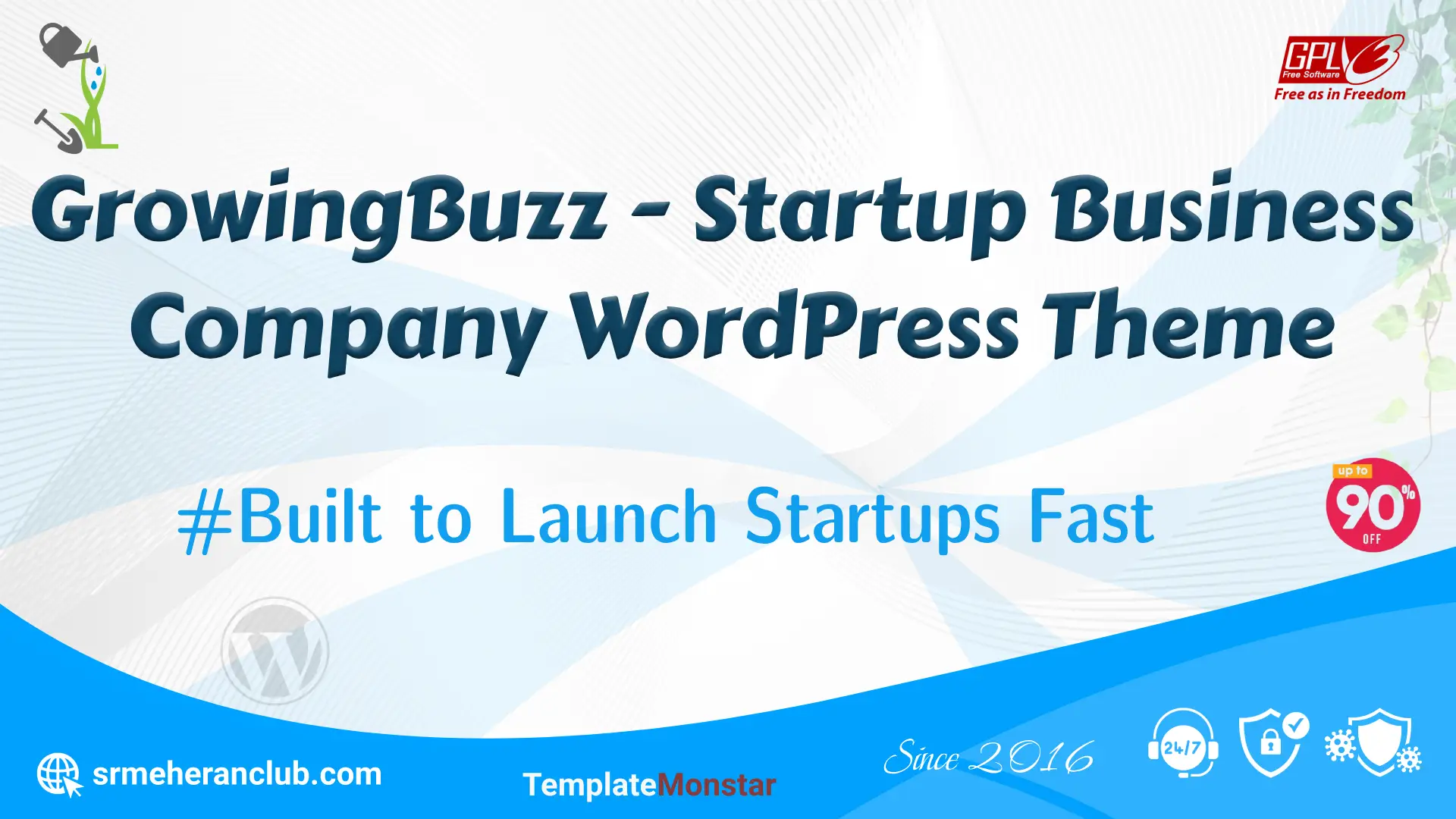 GrowingBuzz – Startup Business Company WordPress Theme — Theme by Templatemonster
