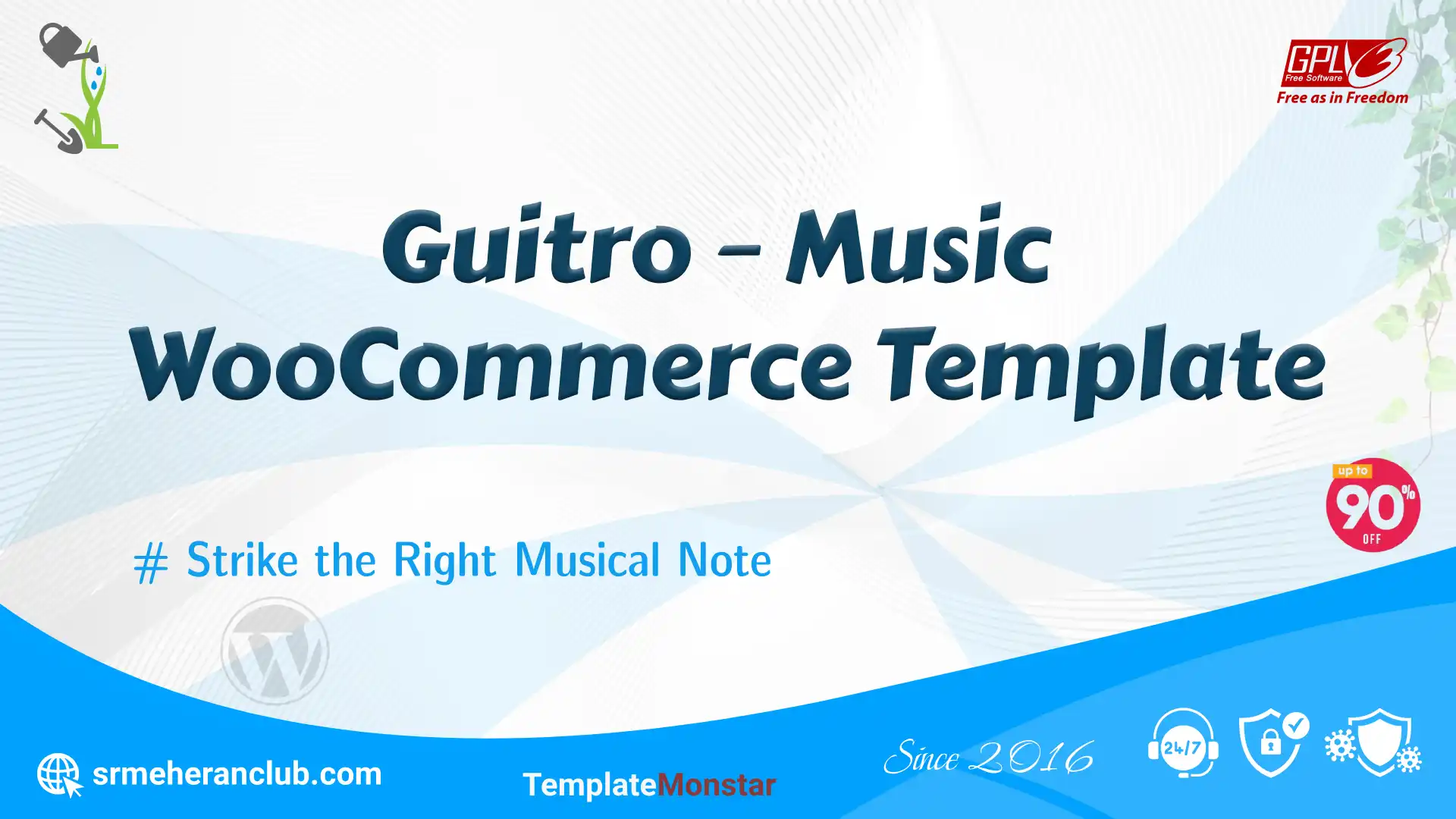 Guitro – Music WooCommerce Template — Elementor Kit by Templatemonster