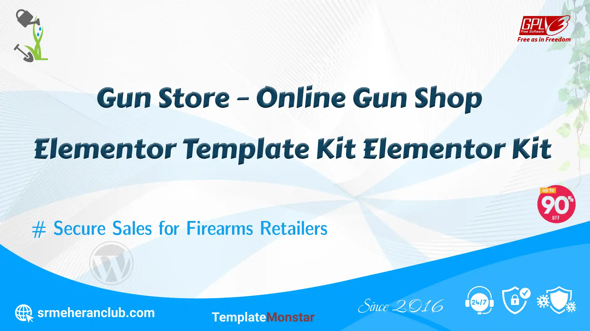 Gun Store – Online Gun Shop Elementor Template Kit Elementor Kit
