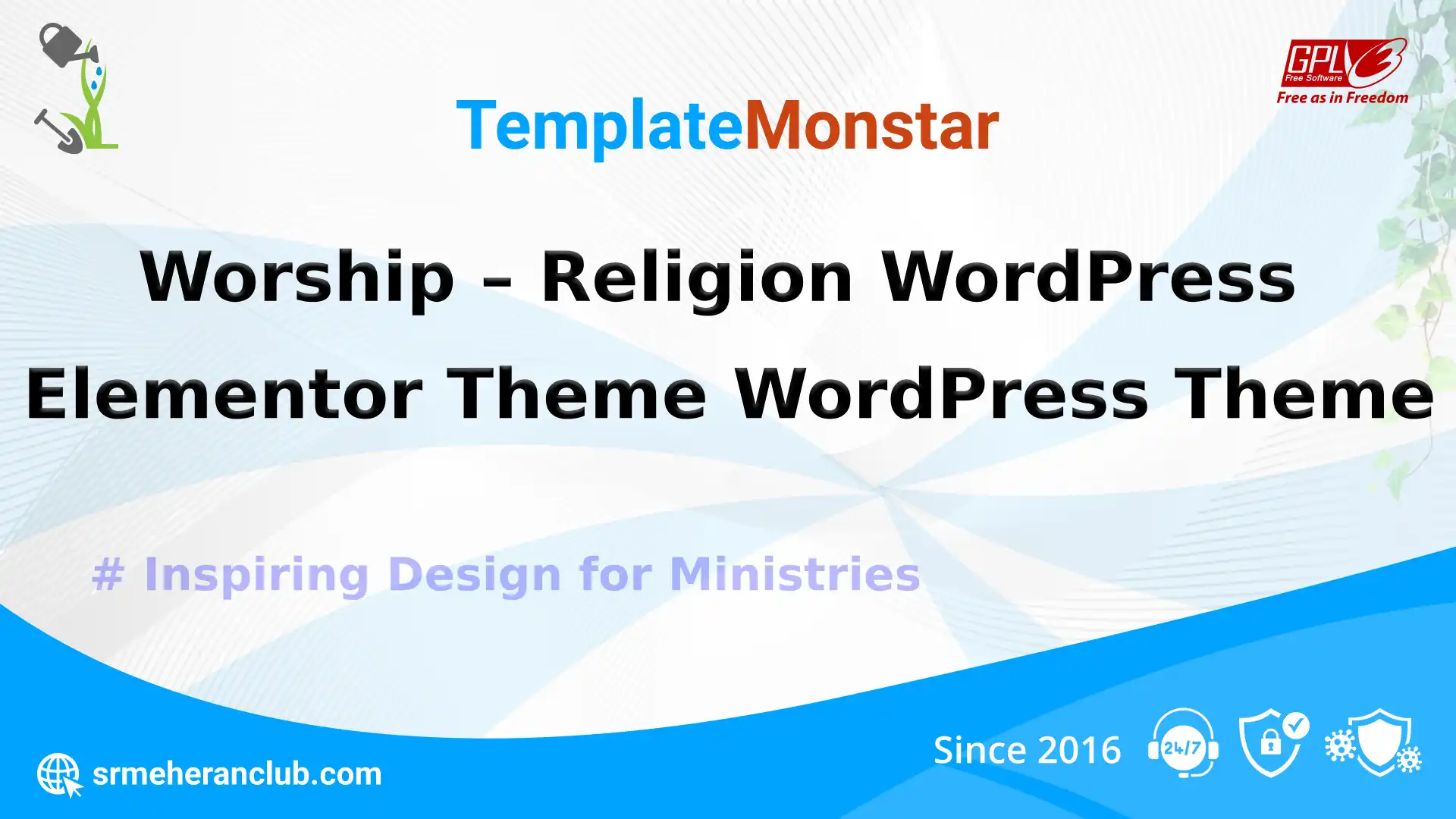 Worship – Religion WordPress Elementor Theme WordPress Theme
